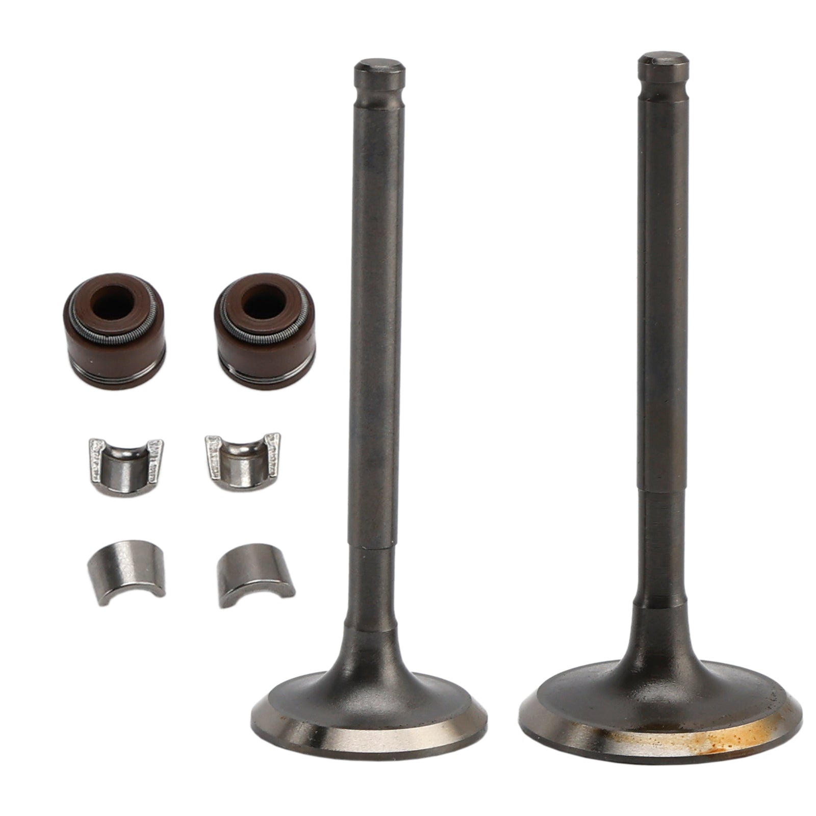 Set valvola di scarico ingresso 66MM per GY6 150CC 157QMJ JONWAY ROKETA BAJA SUNL