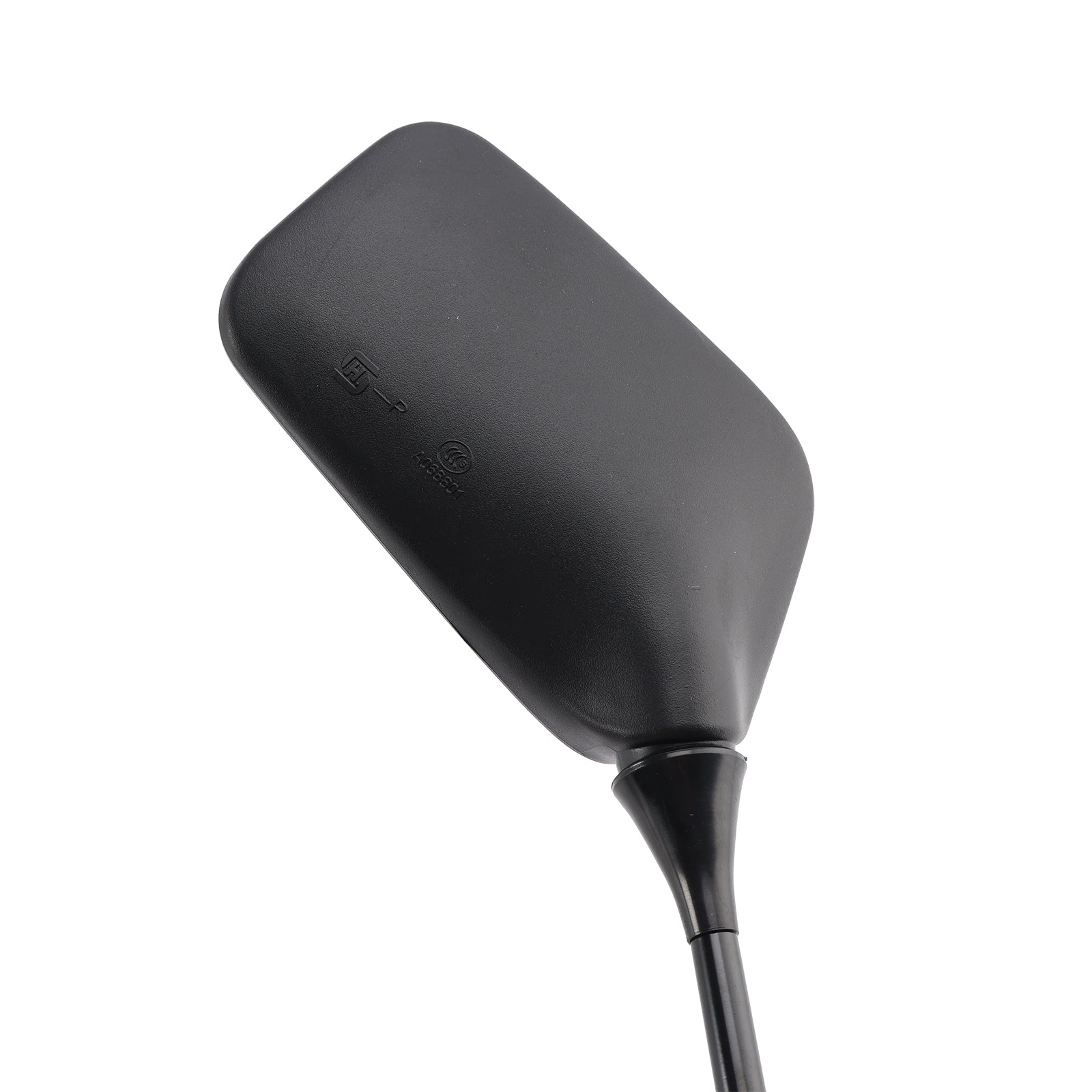 Para czarnych luster M10 M10 dla Kawasaki KLR250, KLR600 i KLR650