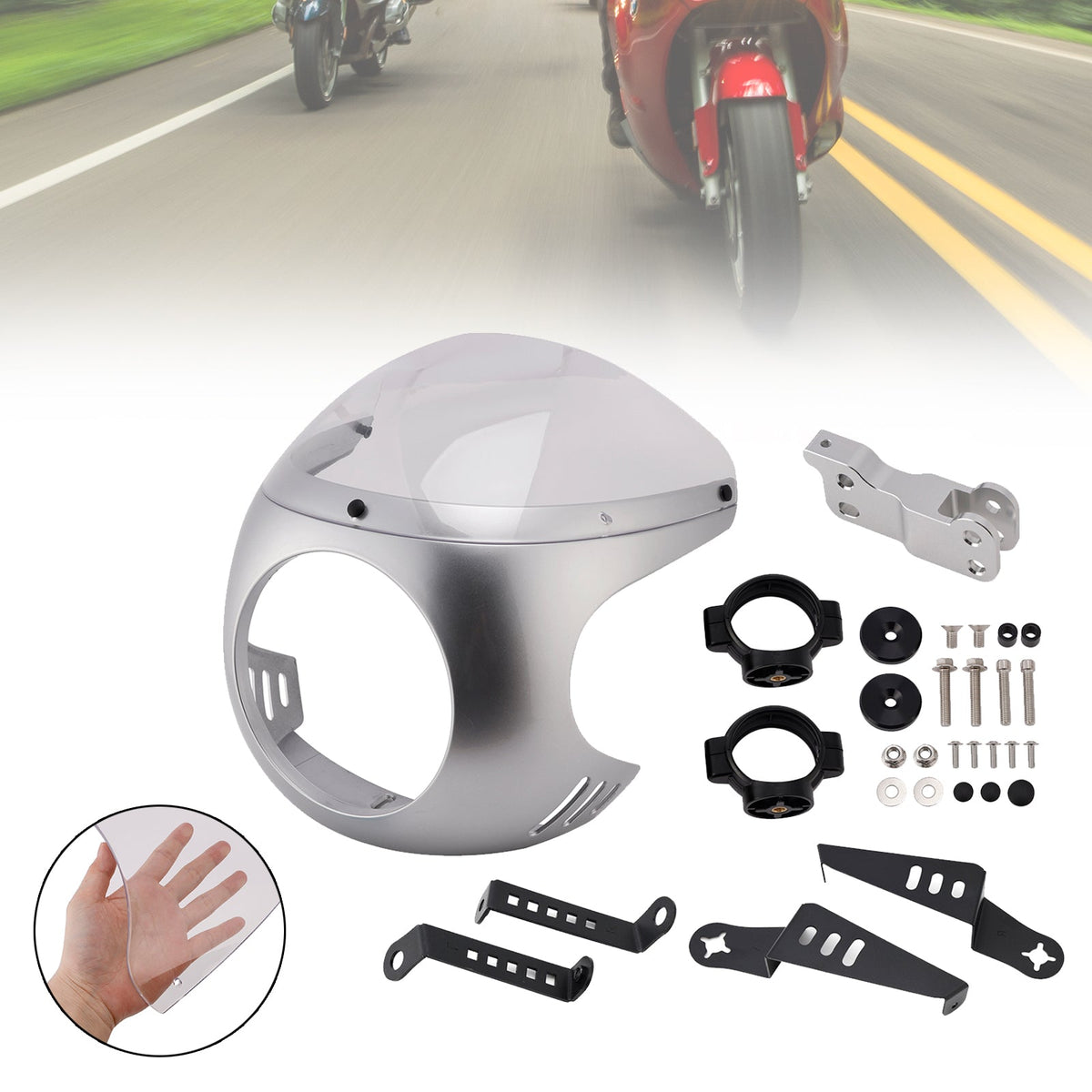 Pare-brise pour BMW R NINE T (2014-2024)
