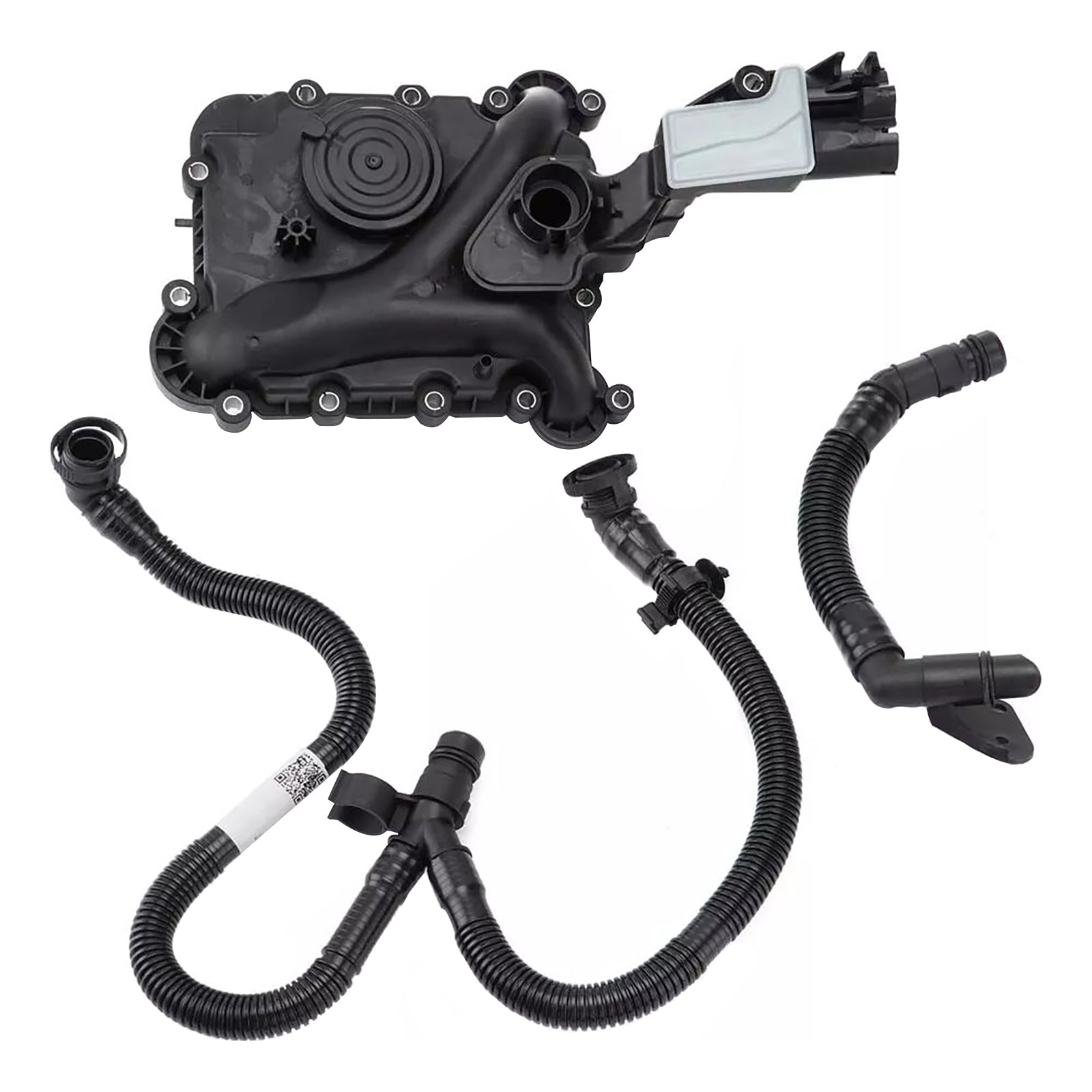 2010-2014 A8L D4 (4H2, 4H8, 4HC, 4HL) 3.0 45 TFSI quattro Separatore olio PCV Valvola di sfiato e tubo flessibile 06E103547S