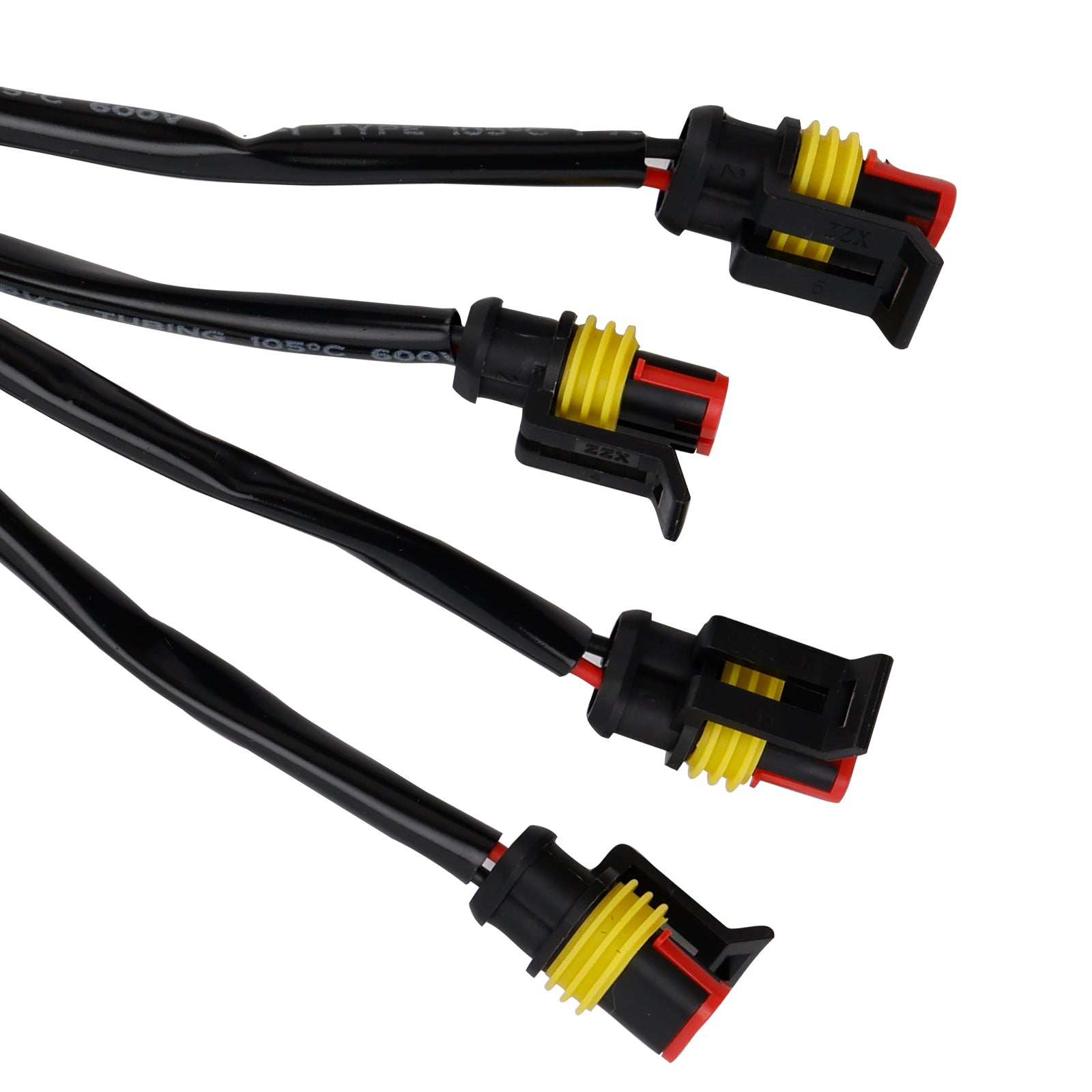 Kit d'2016-2023 Toyota Tacoma Front Grille LED-verlichting, gele lens, amberkleurig licht, PT228-35170