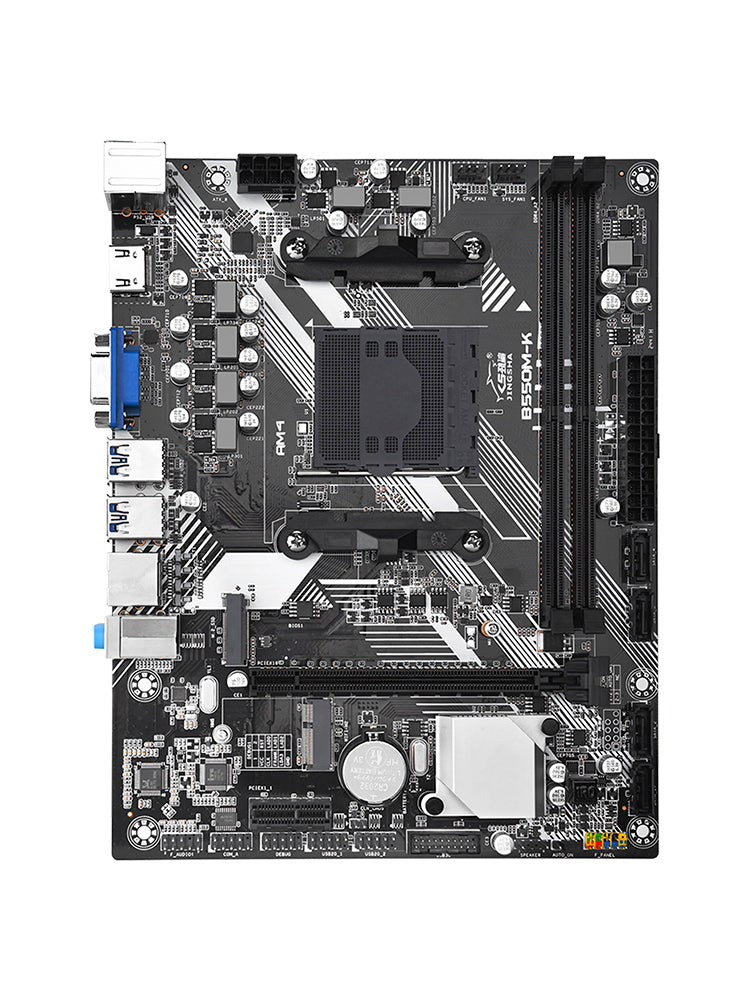 Carte mère B550M-K avec protocole AM4 et disque dur M.2 Ryzen 3-5