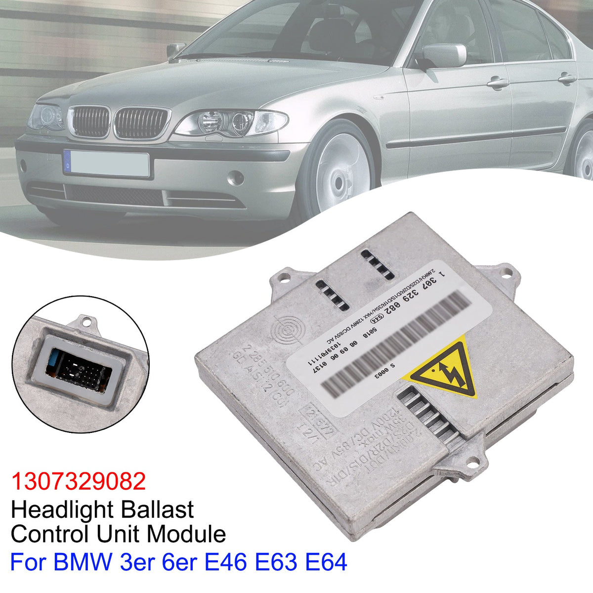 Scheinwerfer-Vorschaltgerät-Steuermodul 1307329082 für BMW 3er und 6er E46 E63 E64