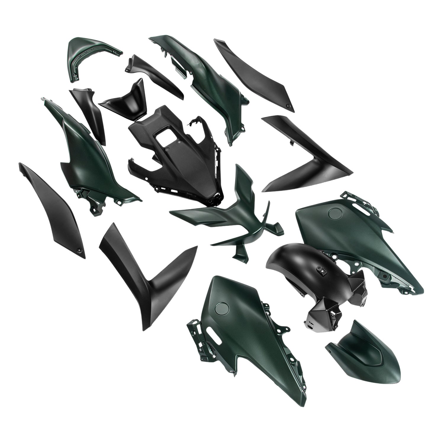 Kit de carénage de carrosserie en plastique ABS d'injection pour Yamaha T-MAX 560 2022-2024 12#
