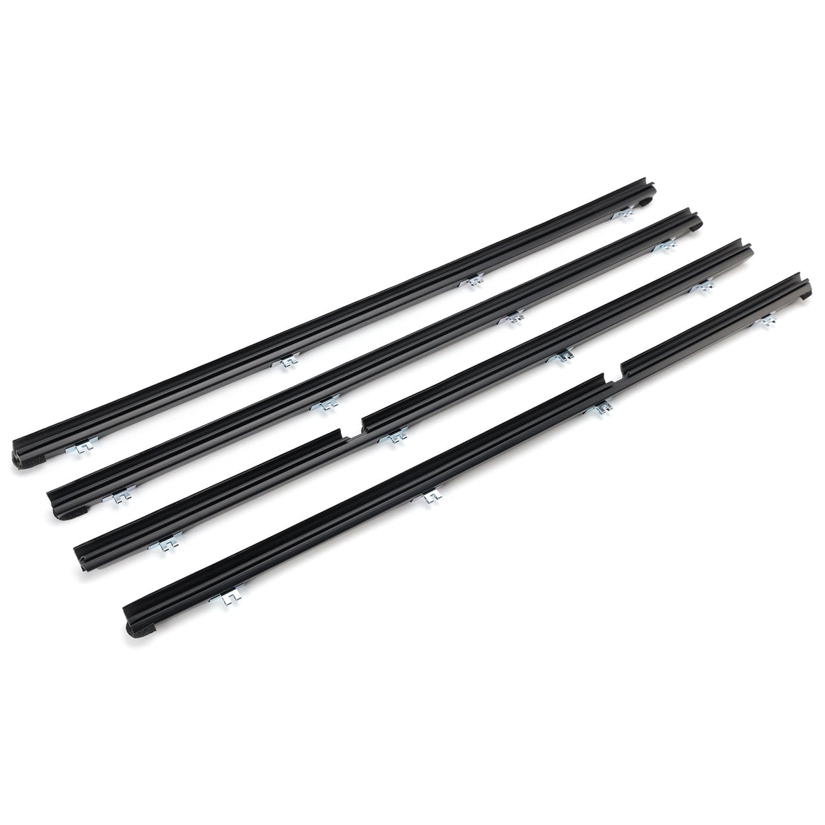 Joint d'étanchéité de fenêtre (4 pièces) pour Lexus RX350 (2007-2009) - Référence : 68172-48032