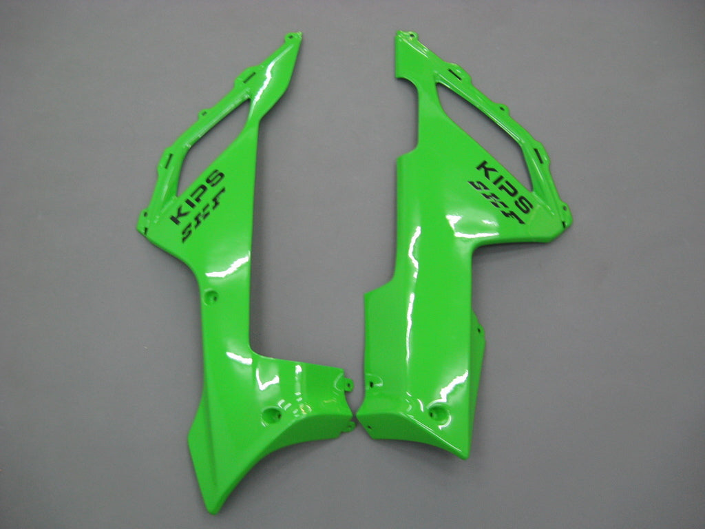 2007-2008 Kawasaki ZX6R 636 Kit de carenado de inyección de carrocería ABS de plástico ajustado