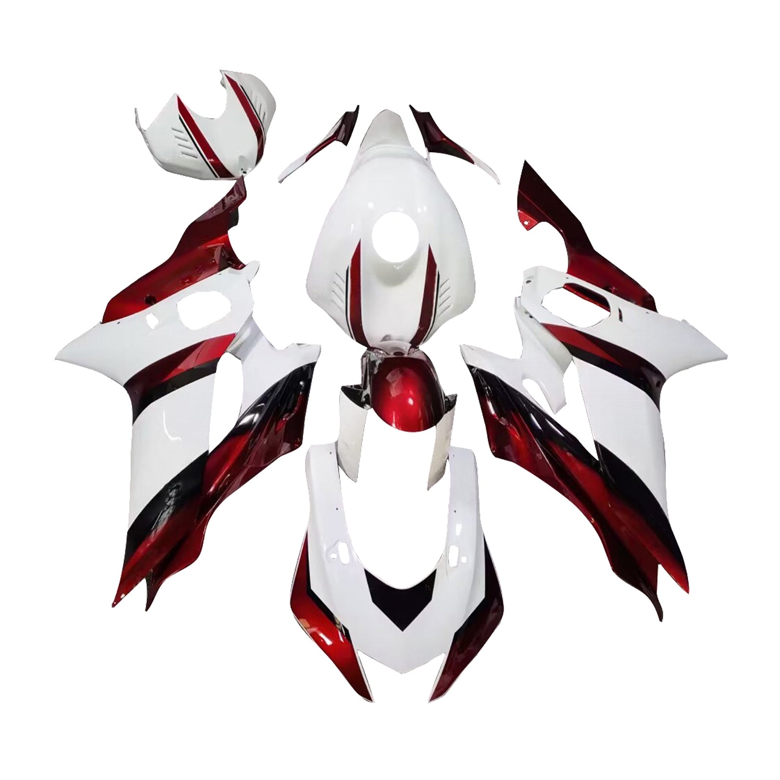 Kit carena iniettata in plastica ABS per Yamaha YZF-R6 2017-2023
