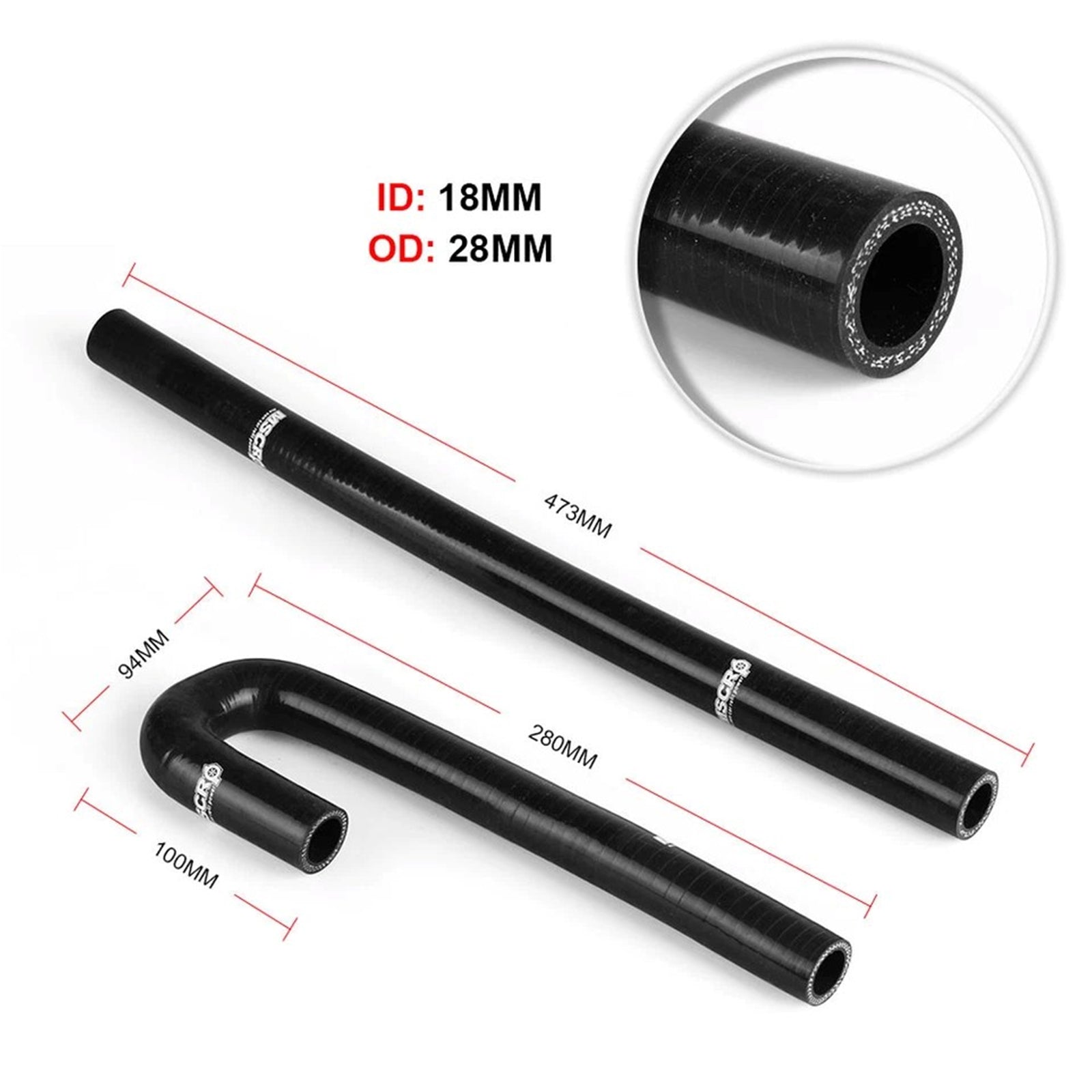 Réservoir de récupération d'huile avec durite de radiateur en silicone pour BMW N54 335i E90 2006-2010