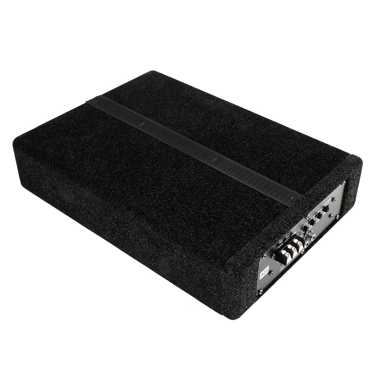 8" 600W autosubwoofer voor onder de stoel, versterker, luidspreker, audiosubwoofer, slanke behuizing, VS