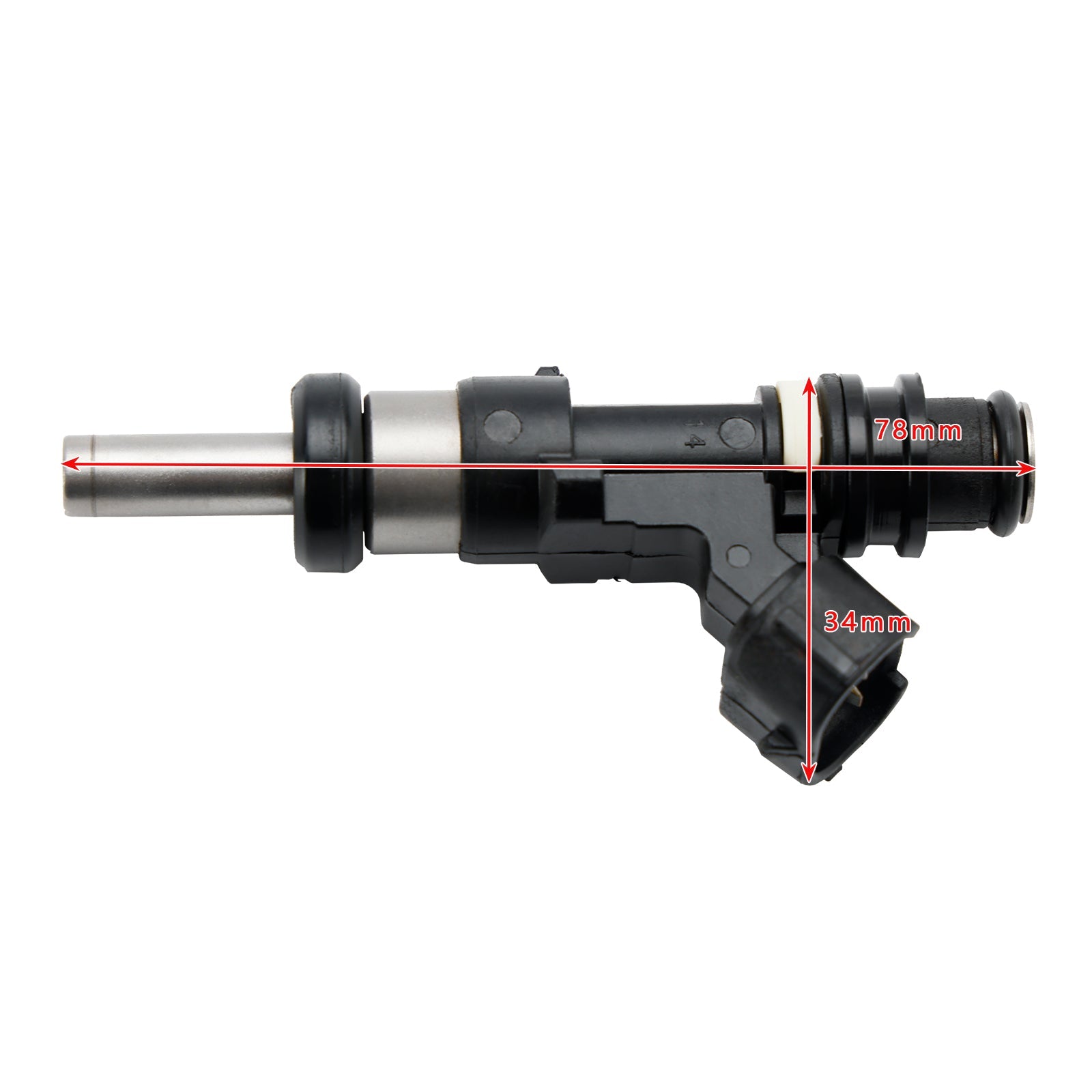 2 uds inyector de combustible para Motor fueraborda Suzuki DF 15HP 9.9HP 20HP 15710-89L00