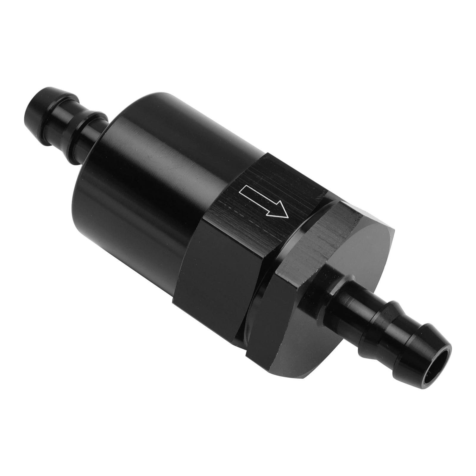 Črn adapter za filter za elektronski vbrizgalnik goriva v linijskem sistemu, 3/8"s 30-mikronskim filtrirnim elementom