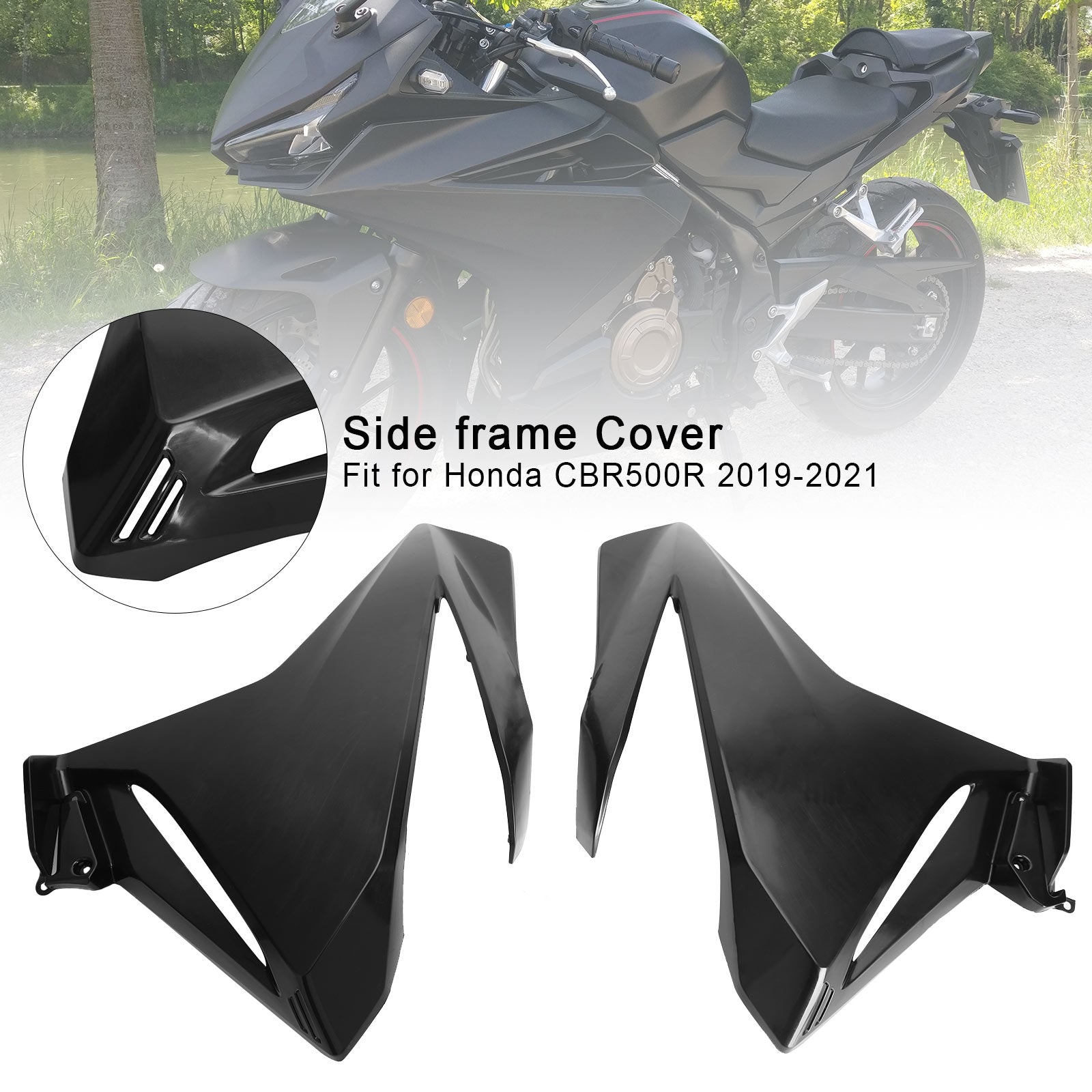 2019-2021 Honda CBR500R Kit de carénage de carrosserie moulage par injection non peint