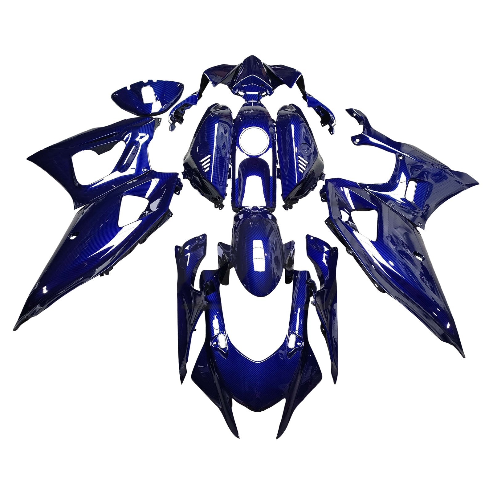Kit de carénage injecté en plastique ABS pour Yamaha YZF-R7 2021-2025