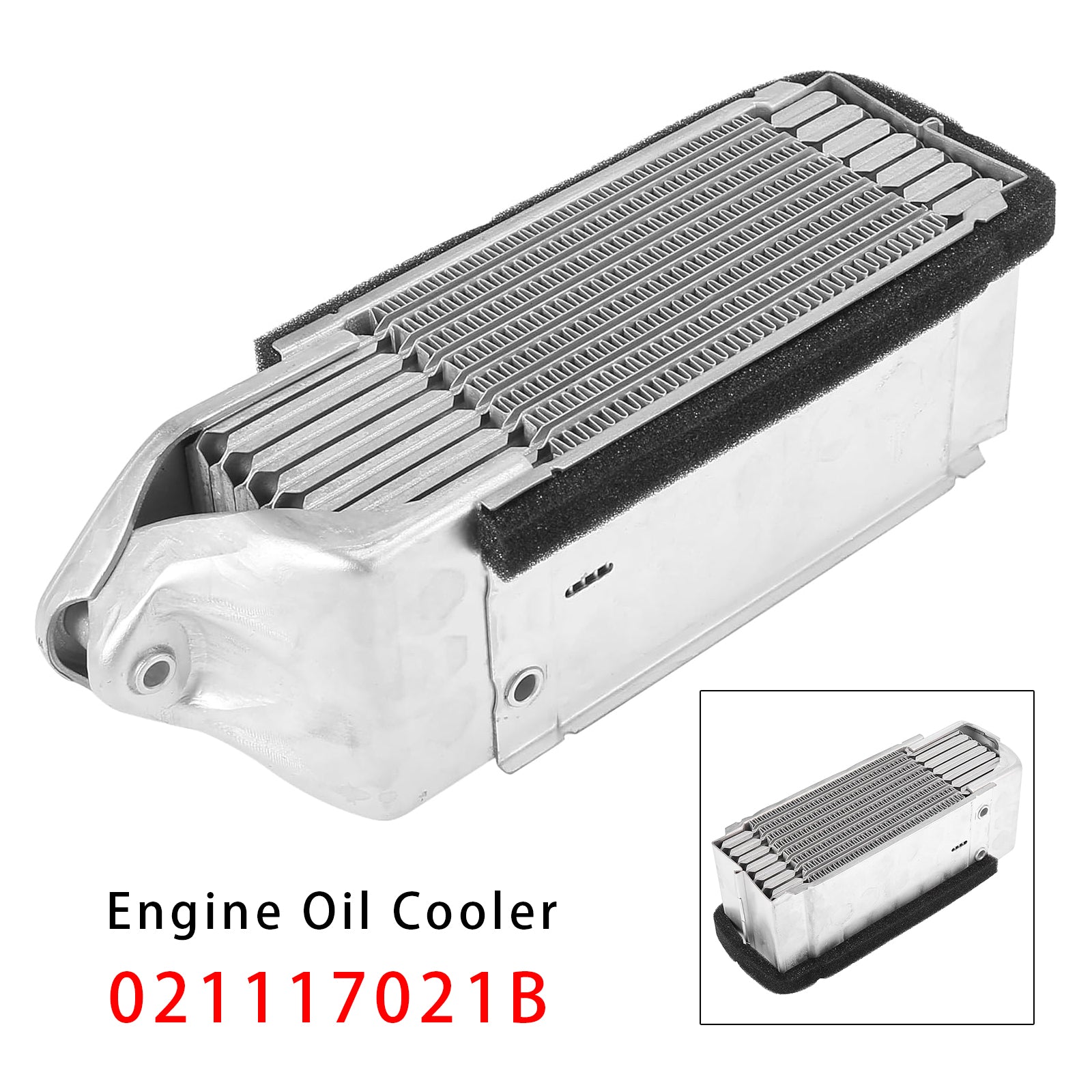 Refroidisseur d'huile moteur 021117021B pour Porsche 914 1.7 1.8 1679 1795 (1973-1975)