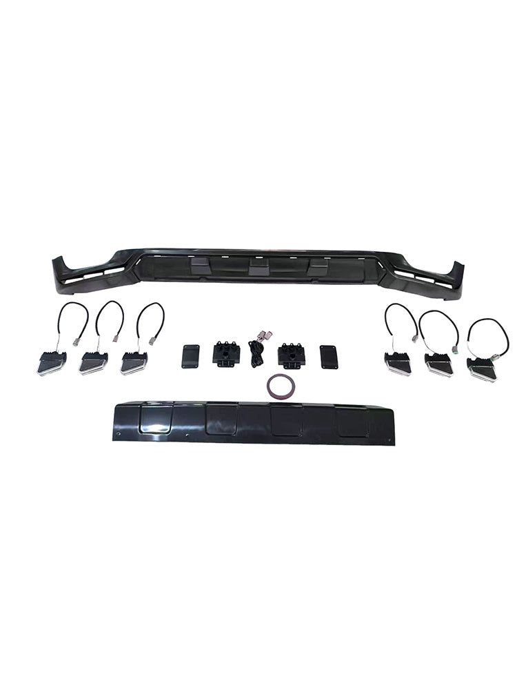 Voorbumperdiffuser compatibel met Mercedes-Benz G-Klasse W465 G450 G500 (vanaf 2025)