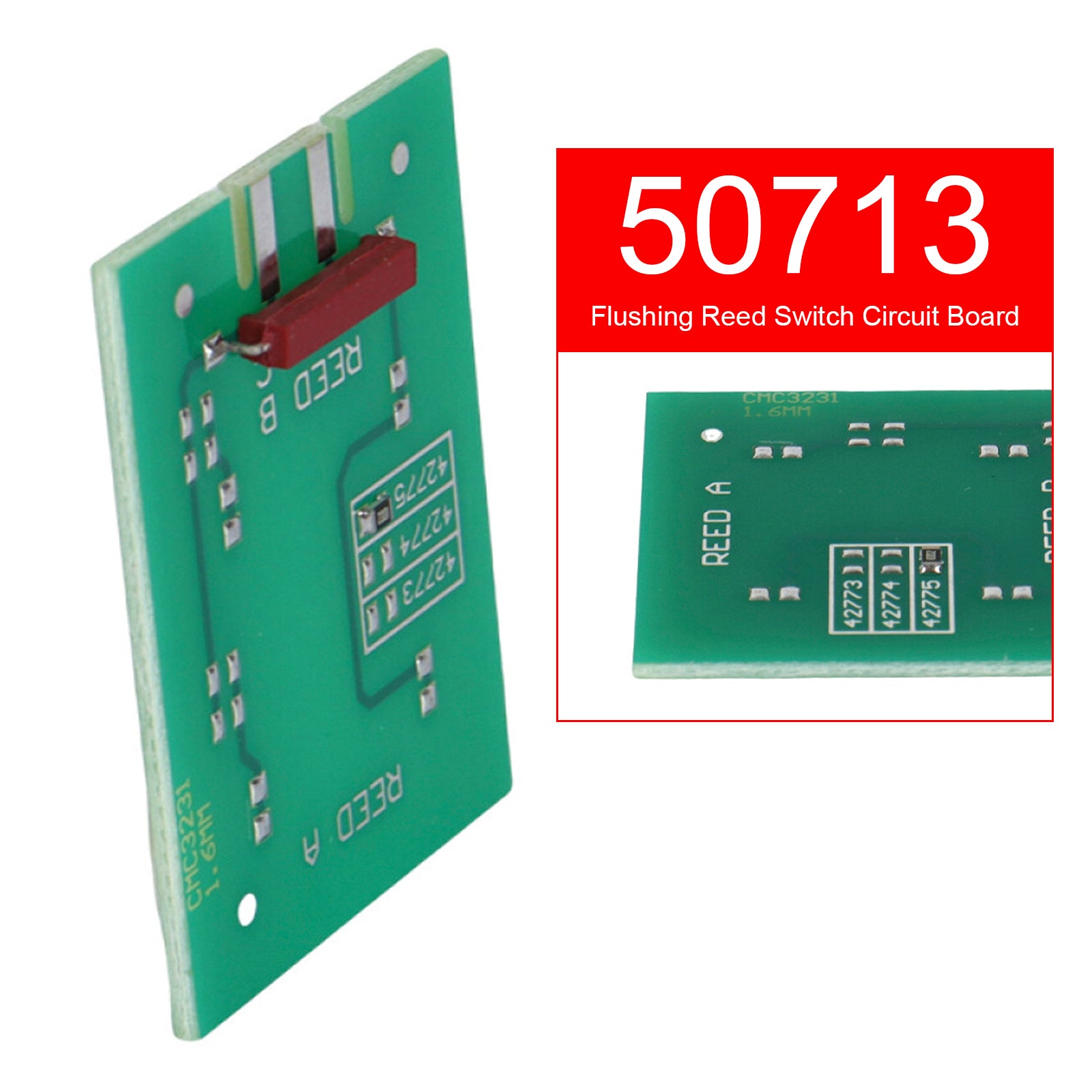 Carte de circuit imprimé de l'interrupteur à lames de chasse d'eau SC250 C250 pour WC à cassette Thetford 50713