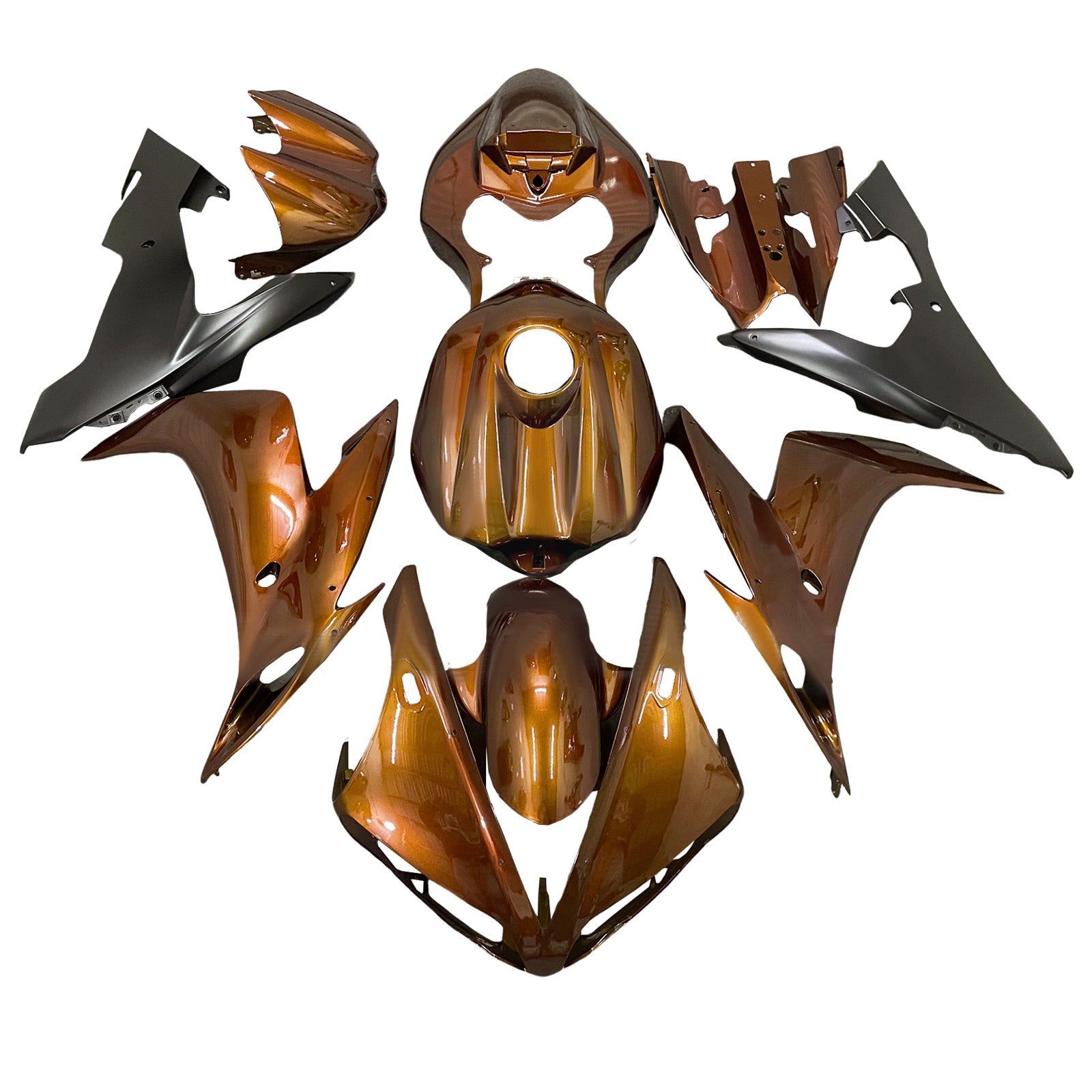Kit carenatura iniettata in plastica ABS per Yamaha YZFR1 YZF-R1 2004-2006