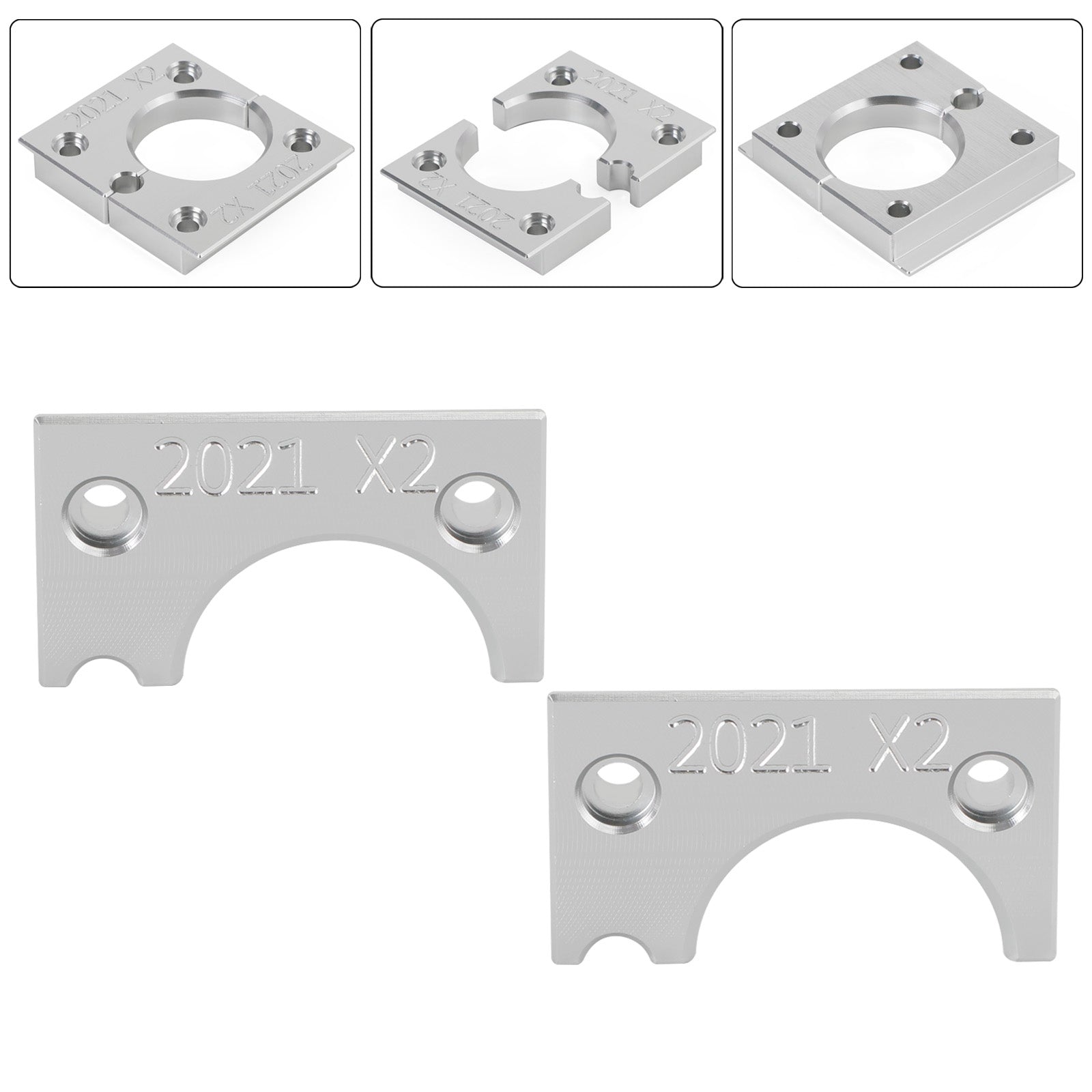 Kit d'Outils de Reconstruction de Choc Flottant : Pince-étau + Tête d'Étanchéité + Douilles 4 Broches pour Fox X2 2021