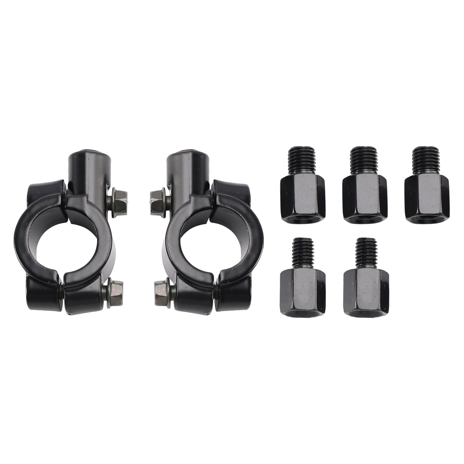 Paar opvouwbare motorfietsspiegels voor mountainbikes en motorcross