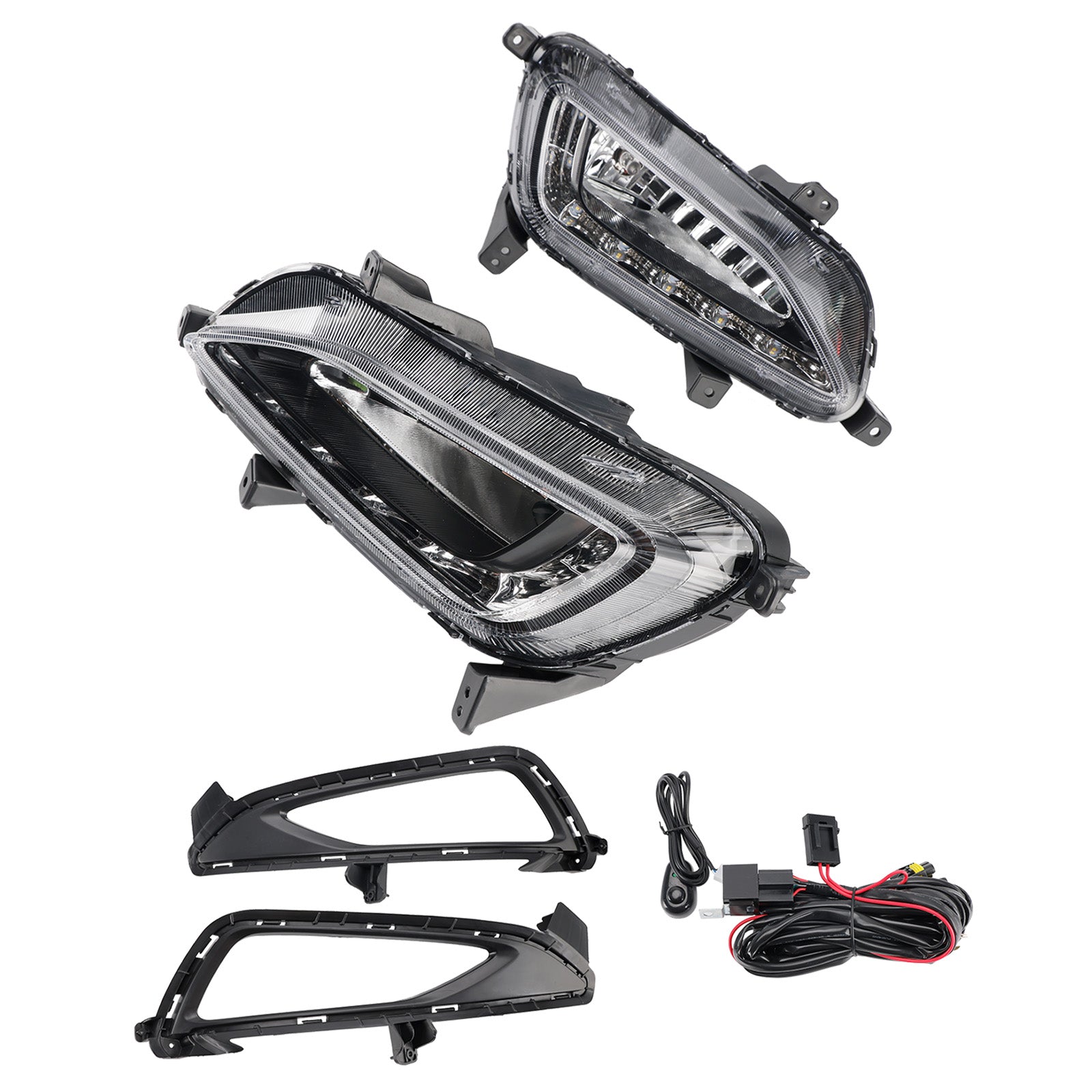 LED sprednje meglene luči za Hyundai Tucson 2016-2018 z dnevnim 86525-D3200 5000K-7000K