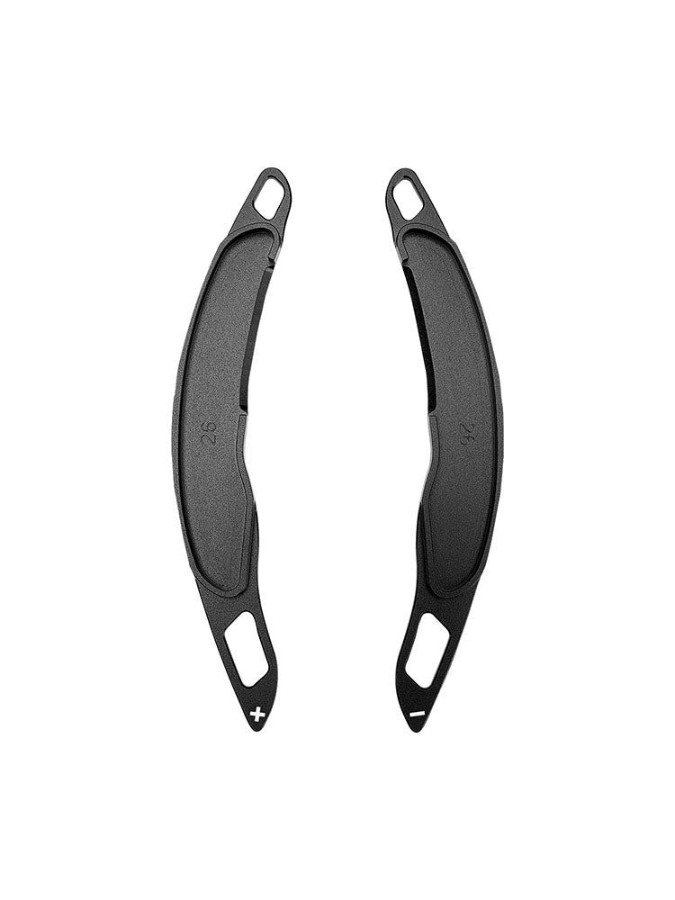 Palettes de changement de vitesse au volant pour Mitsubishi ASX 2013-2015, en aluminium noir
