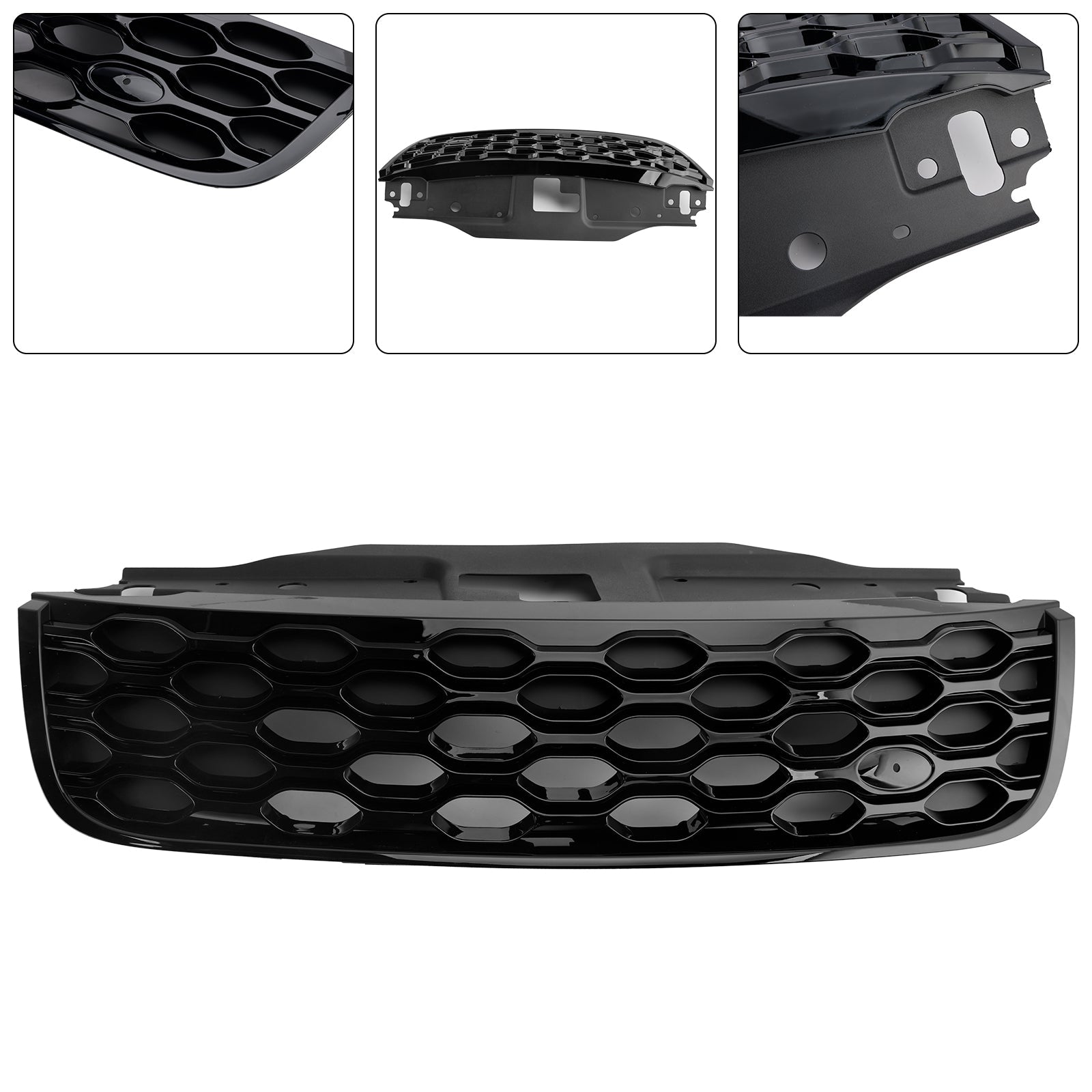 Grid del paraurti anteriore nero per Land Rover Discovery 5 L462 2017-2020