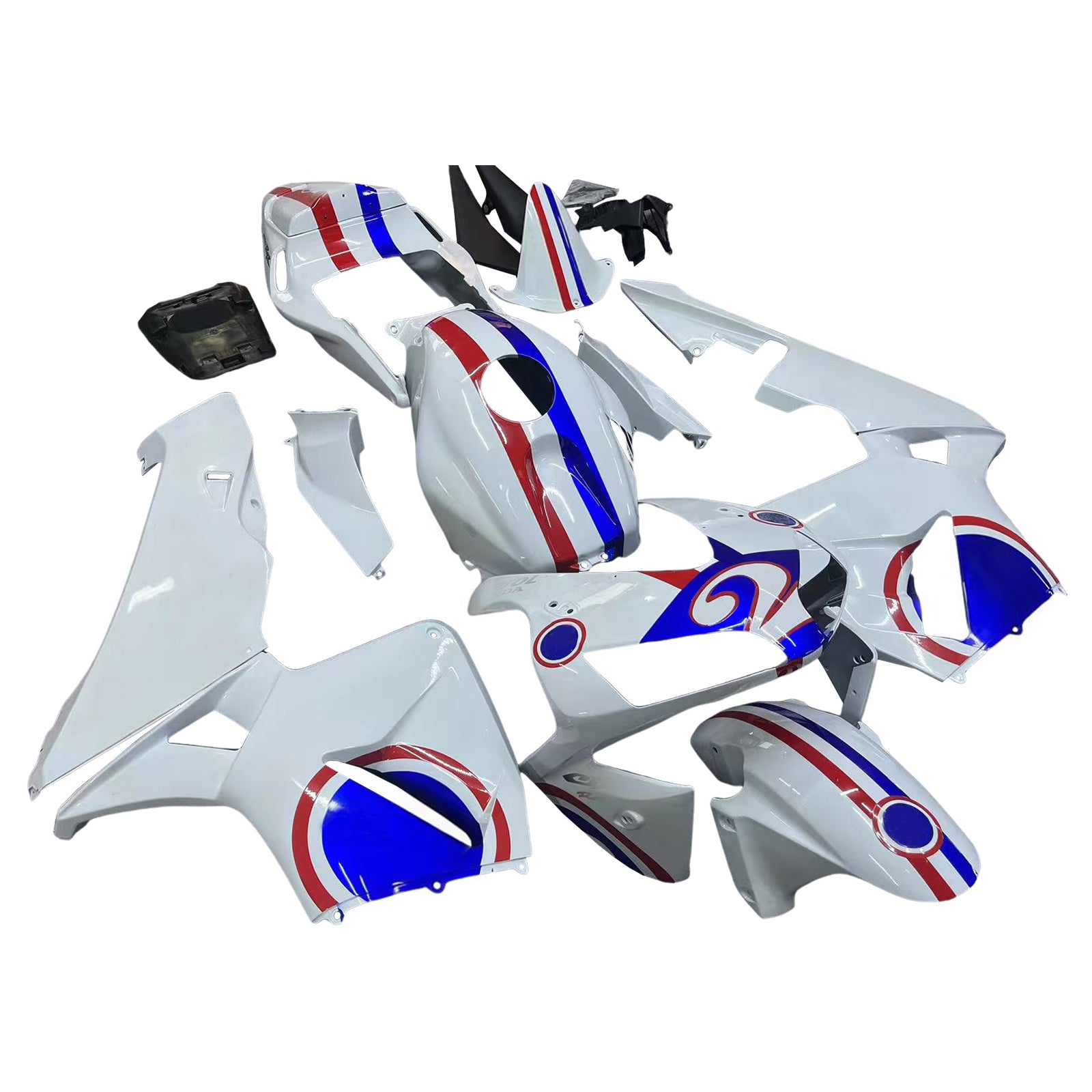 Kit de carénage par injection, carrosserie en plastique ABS, compatible avec Honda CBR600RR 2003-2004