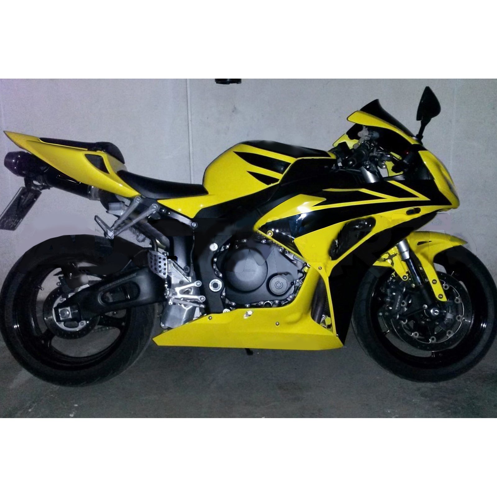 Kit de carénage injecté en plastique ABS pour Honda CBR1000RR 2006-2007