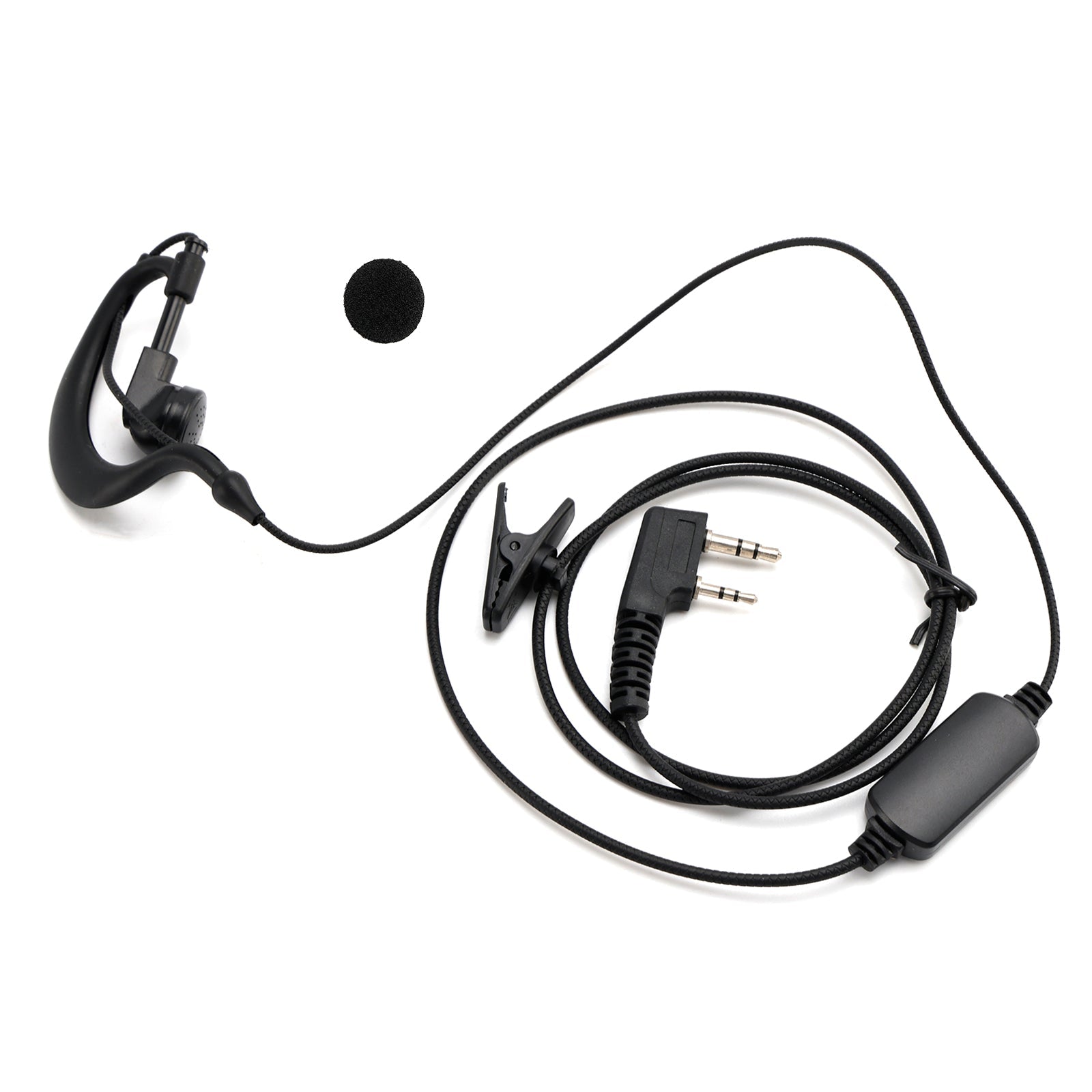 Casque d'écoute avec fil de pression K-031, pour TK-208 TH-D7 RPU416A KG-UVD1 TG-K4AT