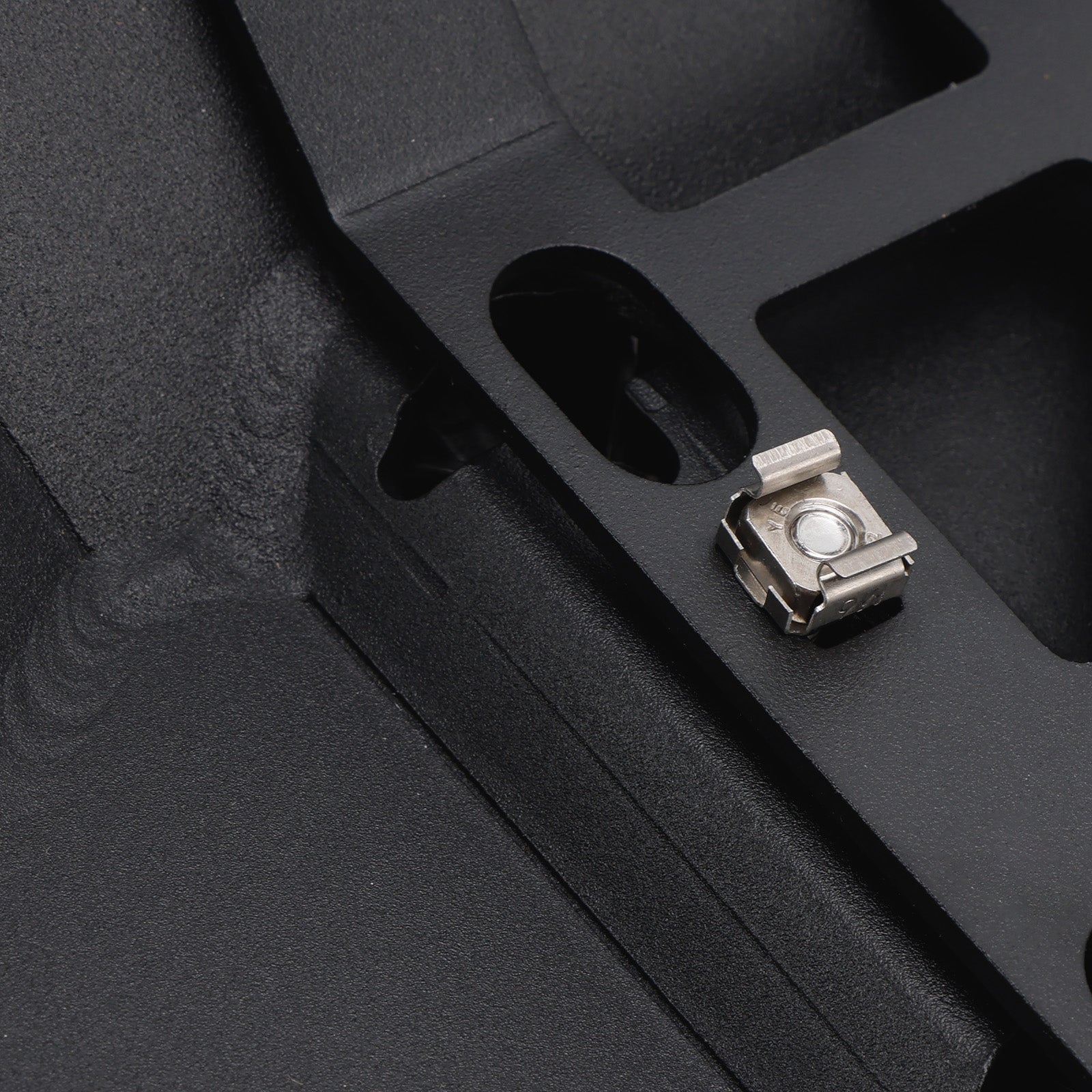 Piastra di protezione telaio motore nera per BMW R 1300 GS 2023-2025