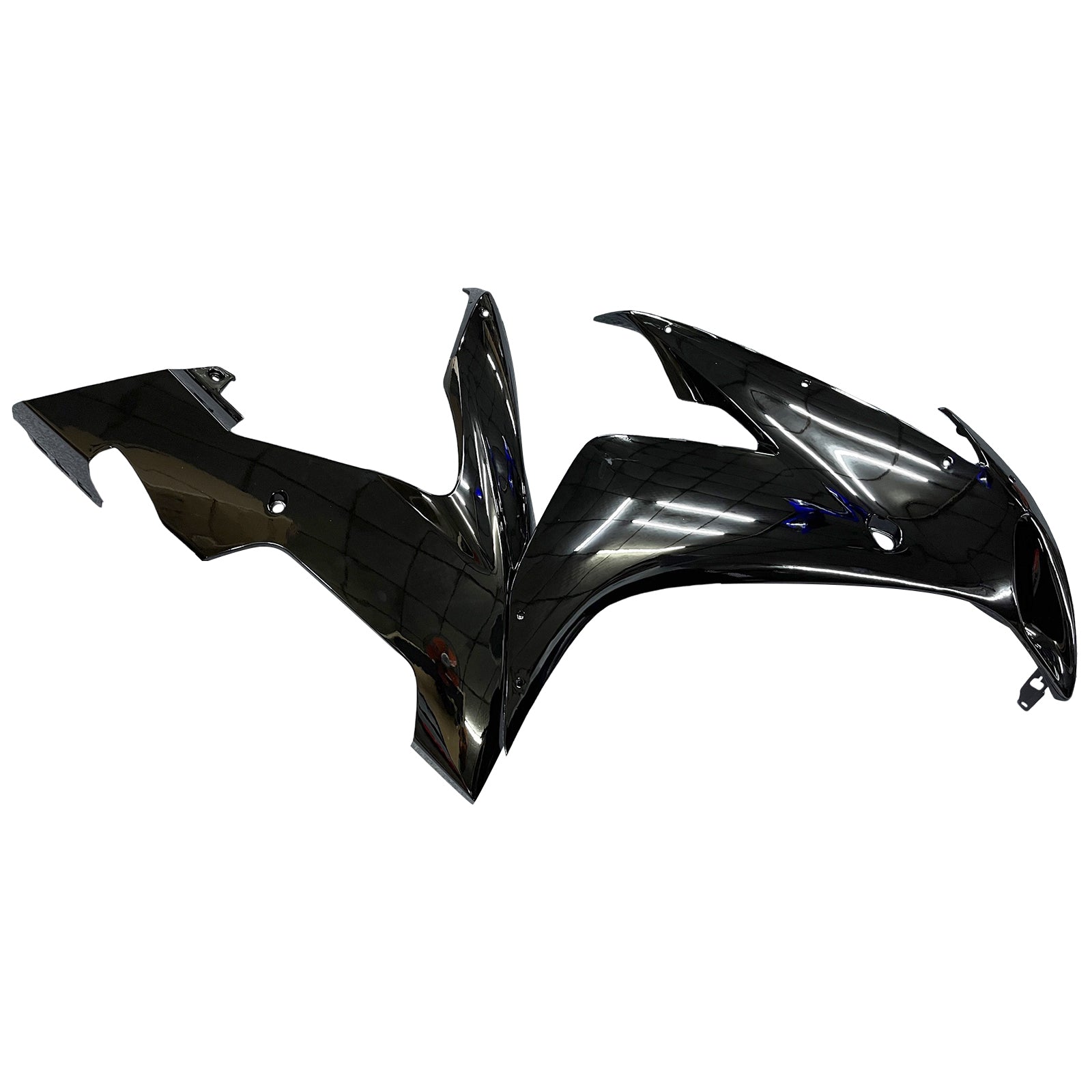 Kit de carénage en plastique ABS noir brillant pour Yamaha YZF R1 2004-2006