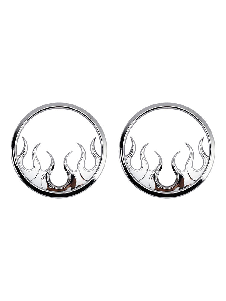 Flame Speaker Grills Decoratieve rand voor Touring Electra Glide Ultra Classic