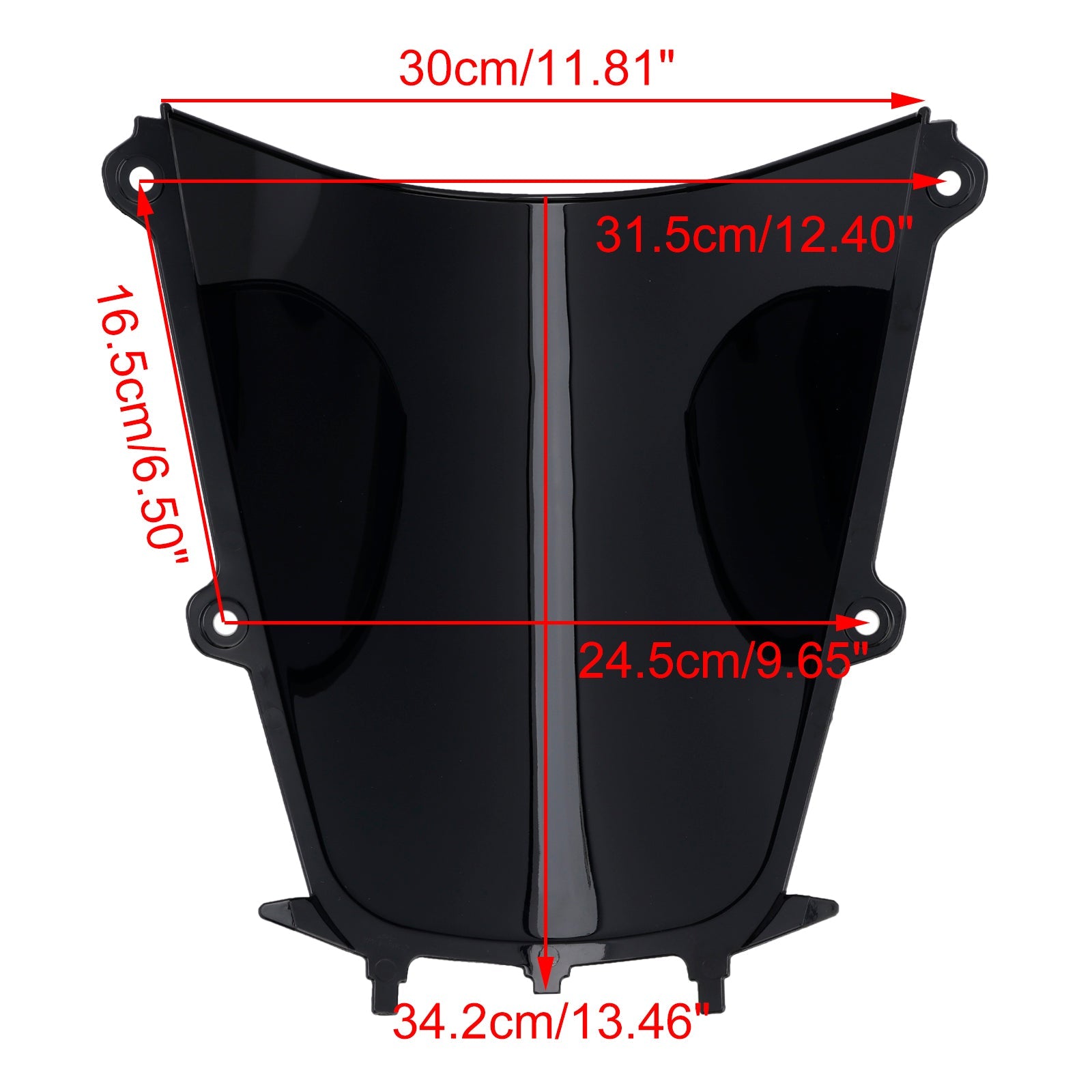 Pare-brise/carénage de pare-brise compatible avec YAMAHA YZF R9 2025