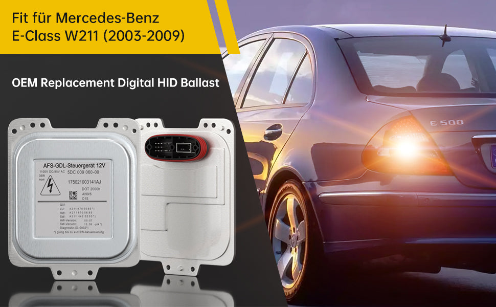 Centralina fari allo xeno 2118705585 per Mercedes Classe E W211