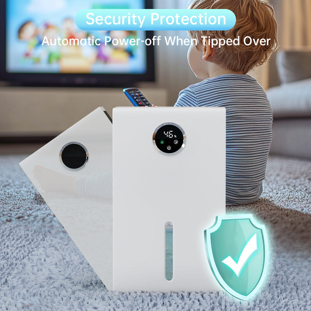 Design Dehumidifier - 7 świateł LED - do piwnicy/pokoju/łazienki - technologia jonów