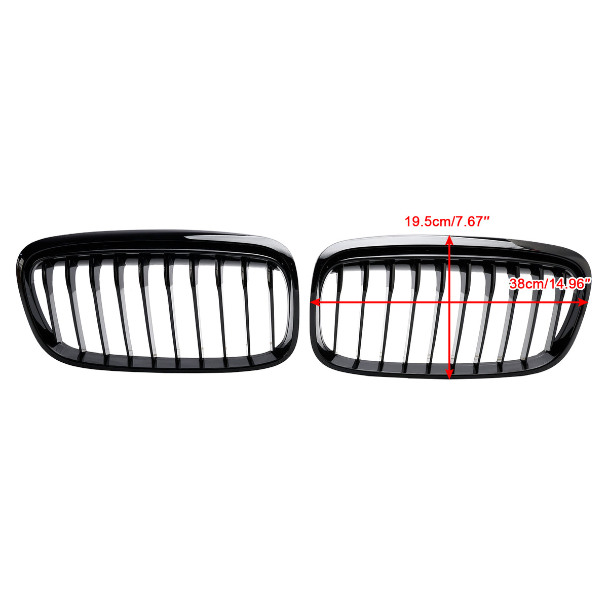 Glänzend schwarzer Frontgrill für BMW 2er Gran Tourer F45 F46 2015–2018