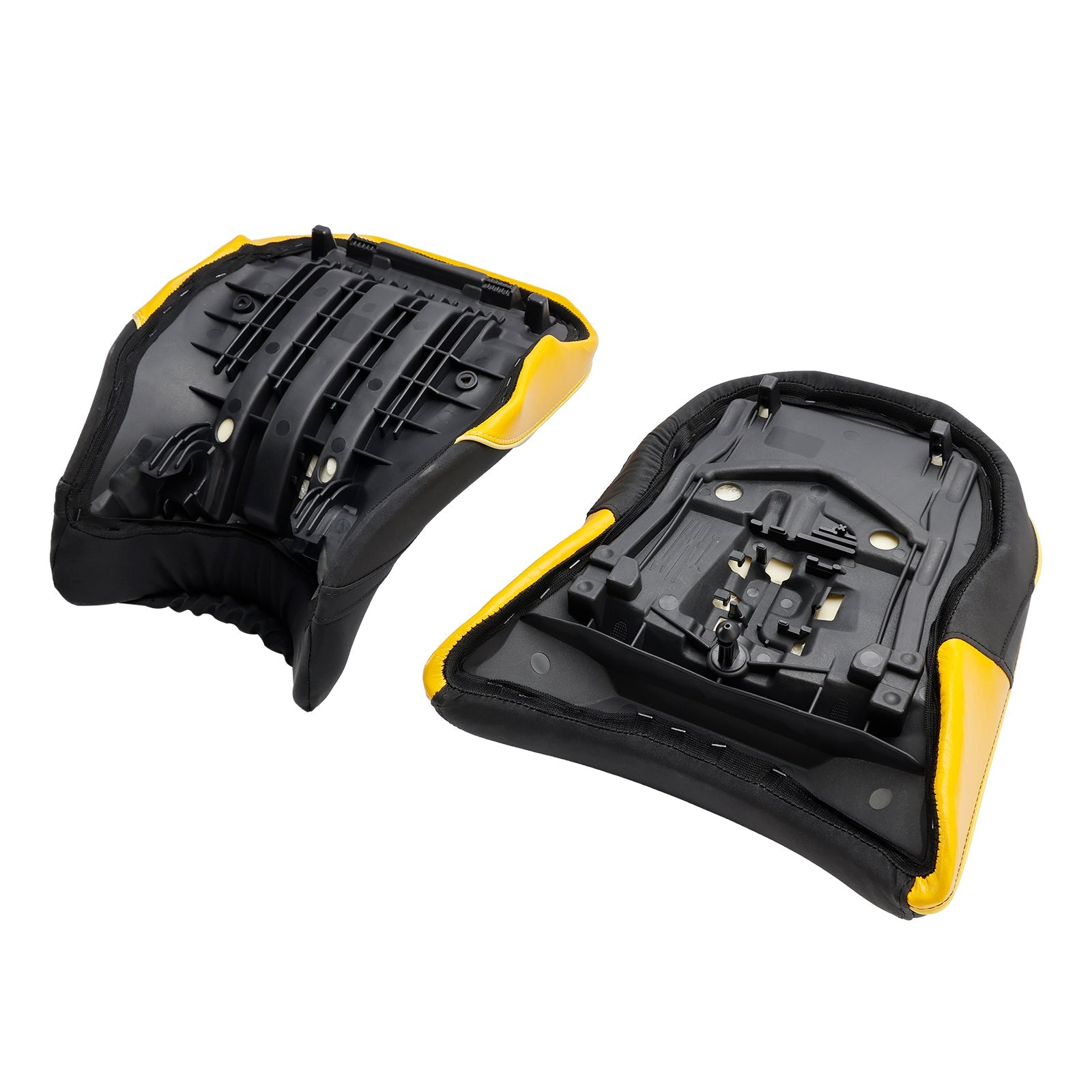 Coussin de siège passager avant et arrière jaune pour BMW R1200Gs 14-18 R1250Gs