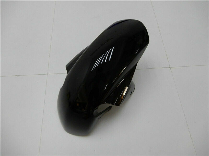 Kit de carénage en plastique moulé par injection bleu et noir pour Suzuki GSXR600/750 2004-2005