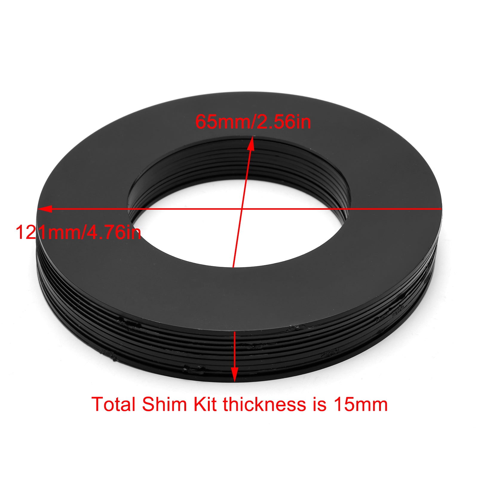 Kit de cales de goupille de godet d'excavatrice 65MM pour Cat Deere 130G Kobelco Hitachi Case