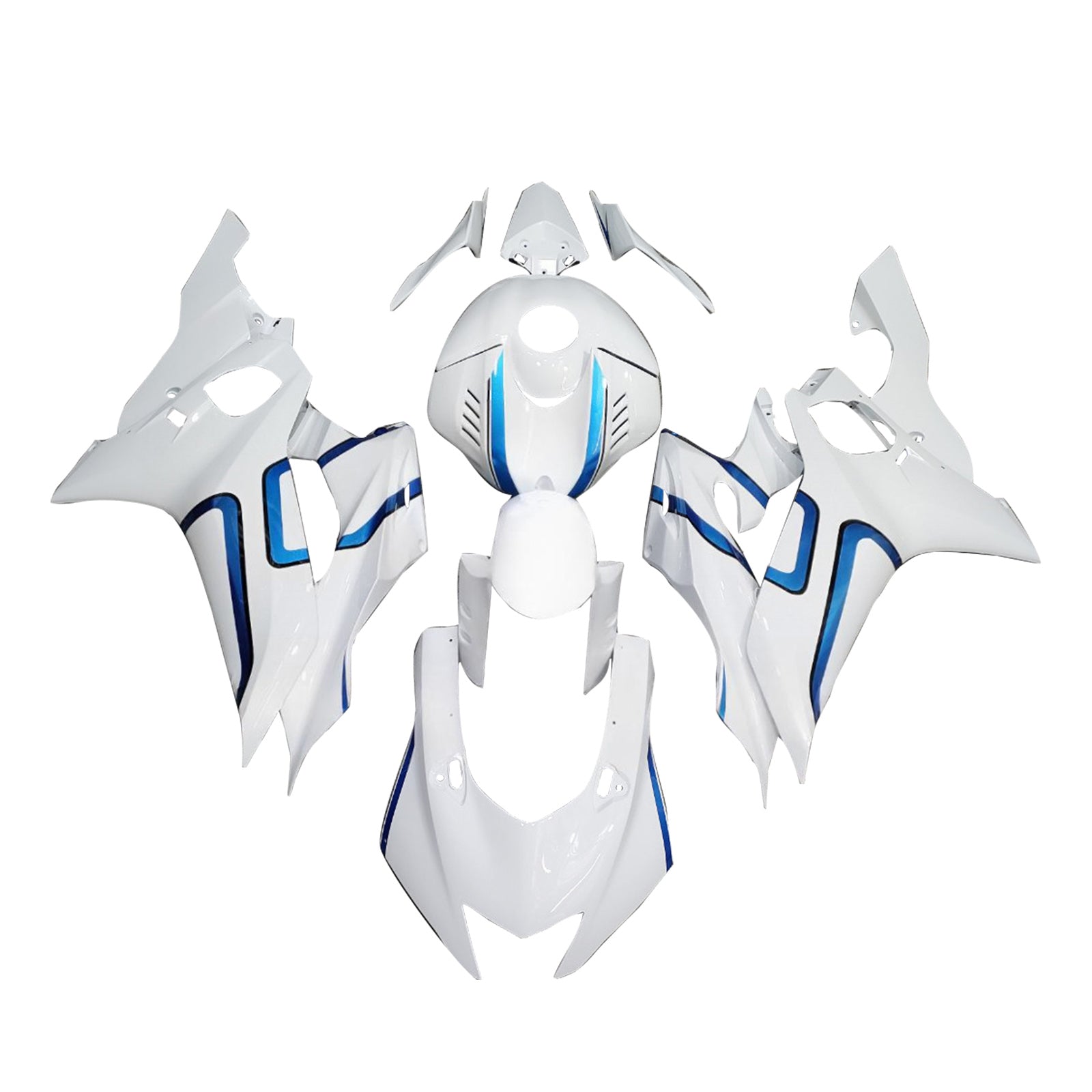Kit carena iniettata in plastica ABS per Yamaha YZF-R6 2017-2023