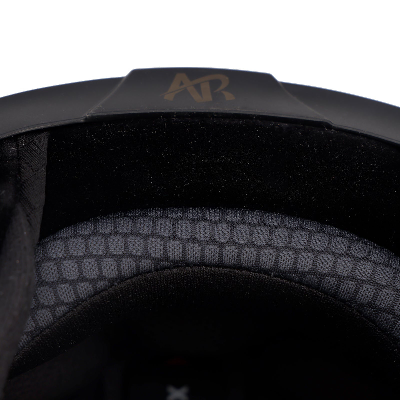 Casco de motocicleta integral Dot para adultos, negro y oro