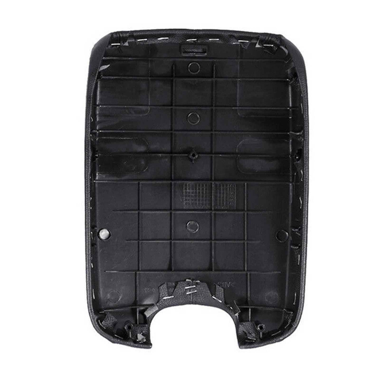 Cubierta de consola Powerbag de cuero negro para Honda Accord 2008-2012