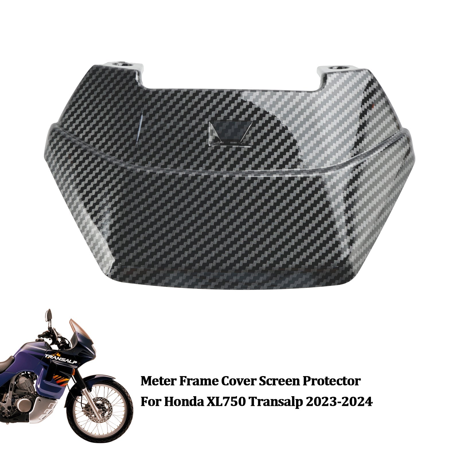 Protecteur d'écran pour cadre de compteur Honda XL750 Transalp 2023-2024