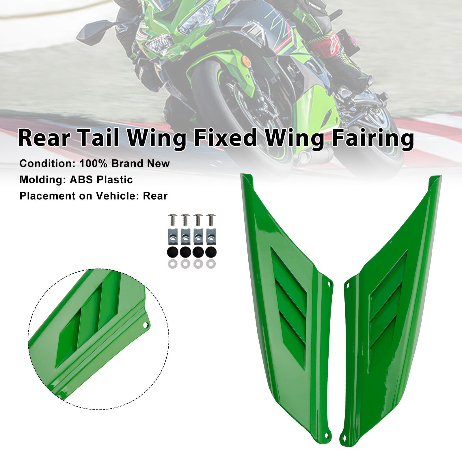 Carénage arrière fixe pour Kawasaki NINJA ZX-4R ZX-4RR 2023-2025