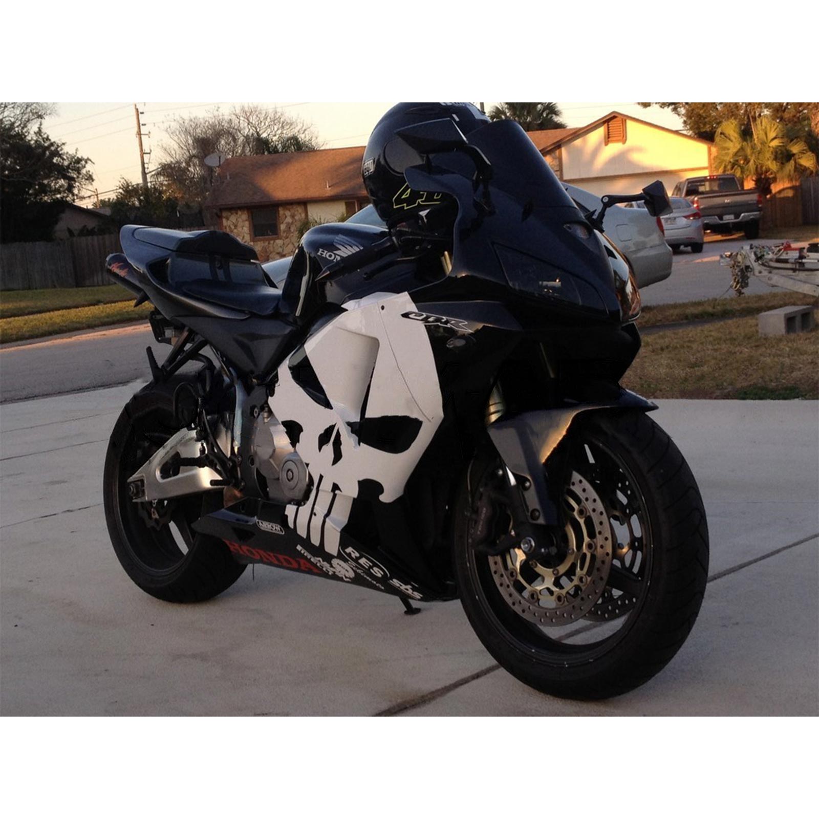 Zestaw owiewek z wtryskiem tworzywa sztucznego ABS do Hondy CBR600RR 2005-2006 F5