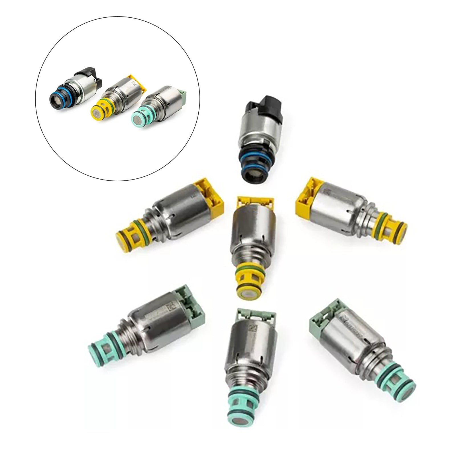 Kit solénoïde de transmission 7 pièces 6T40E 6T45E 6T30E pour OPEL/VAUXHALL MERIVA 1,3 L 1,4 L 1,6 L 1,7 L 2010