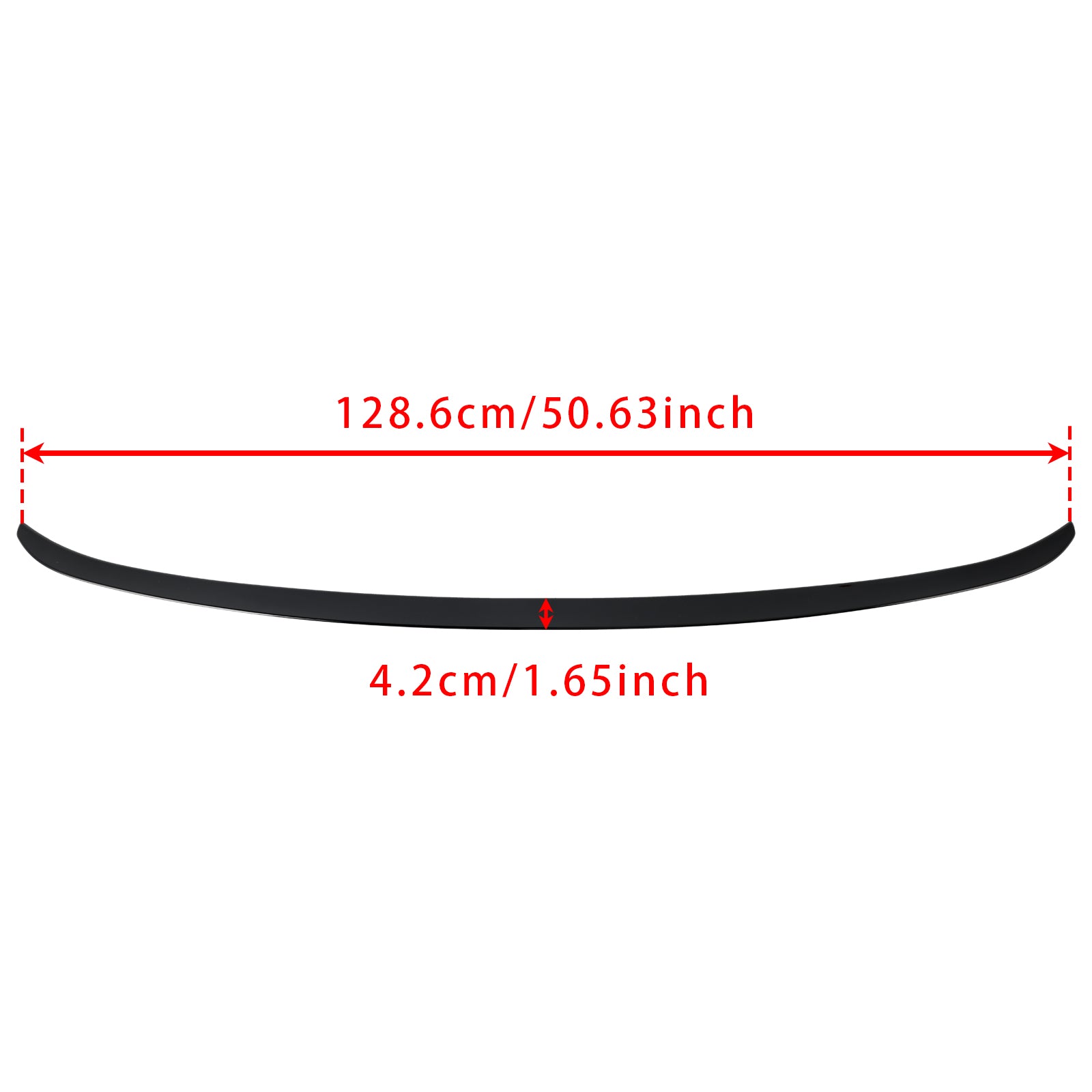 Aileron arrière noir brillant style M5 pour BMW Série 5 G30 Berline (2017-2023)