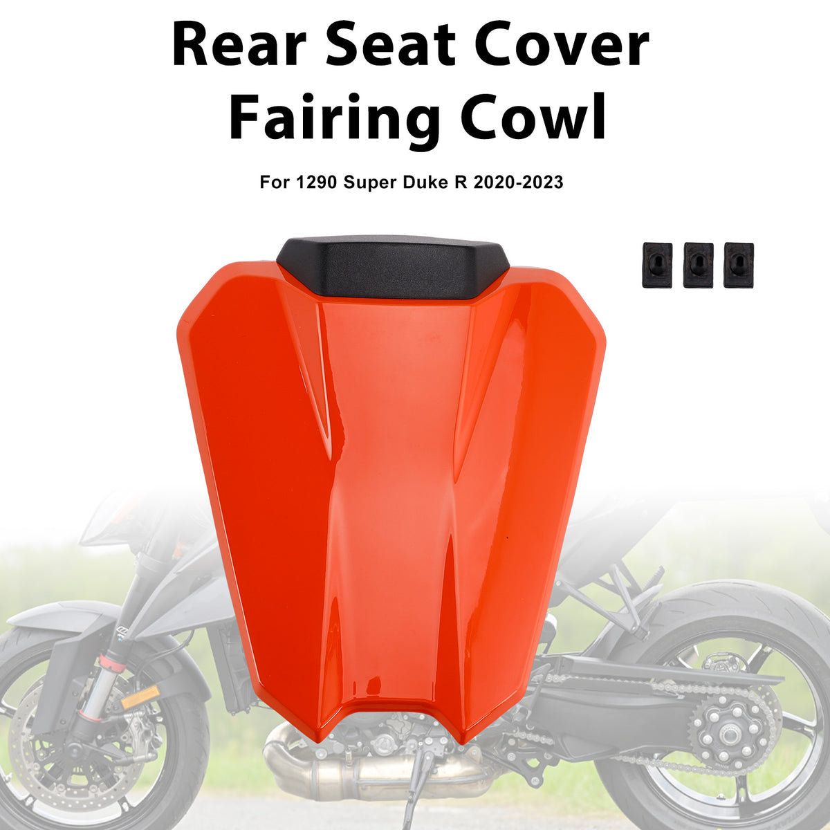 Capot de selle passager arrière pour 1290 Super Duke R 2020-2023