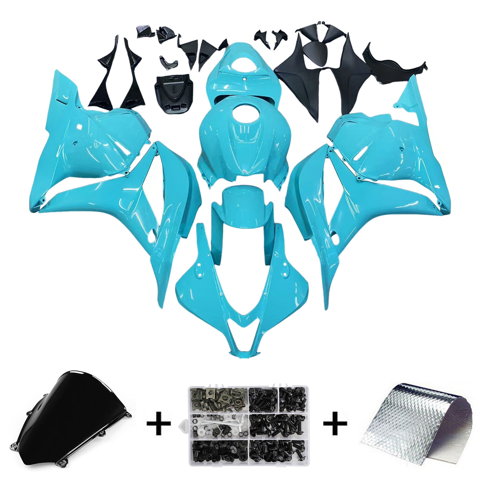 Kit de carénage à injection en plastique ABS pour Honda CBR600RR 2009-2012 F5