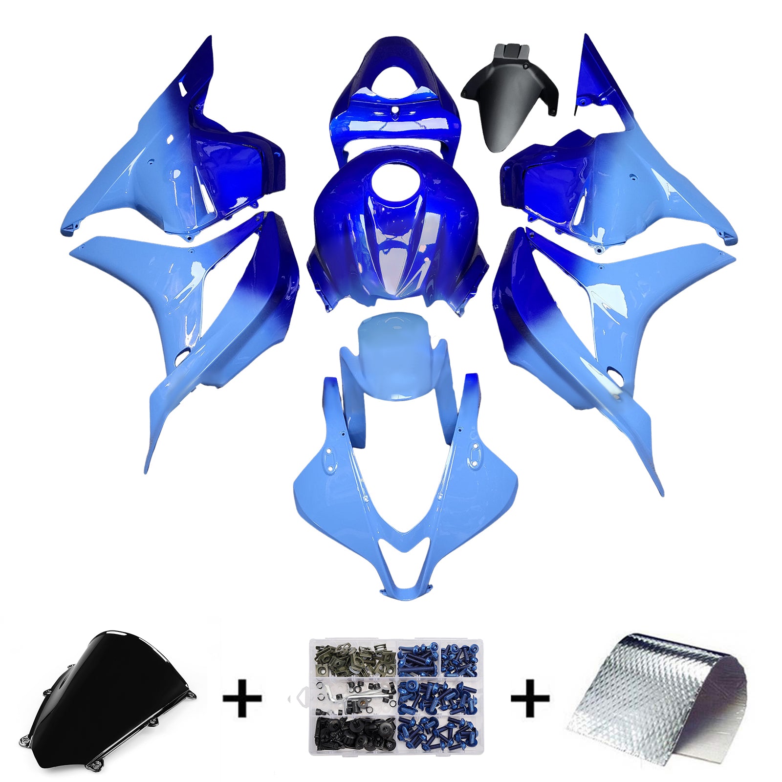 Kit de carénage en plastique ABS pour Honda CBR600RR 2009-2012 F5